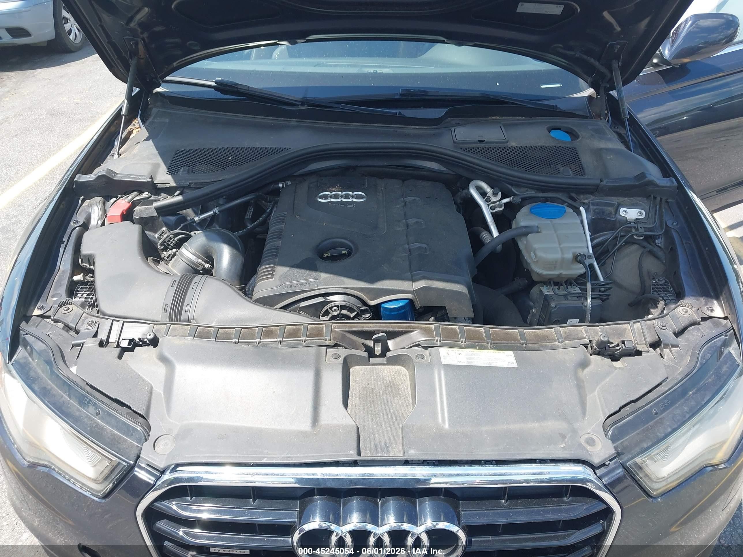 2014 Audi A6 2.0t Premium Black vin: WAUGFAFC5EN065308