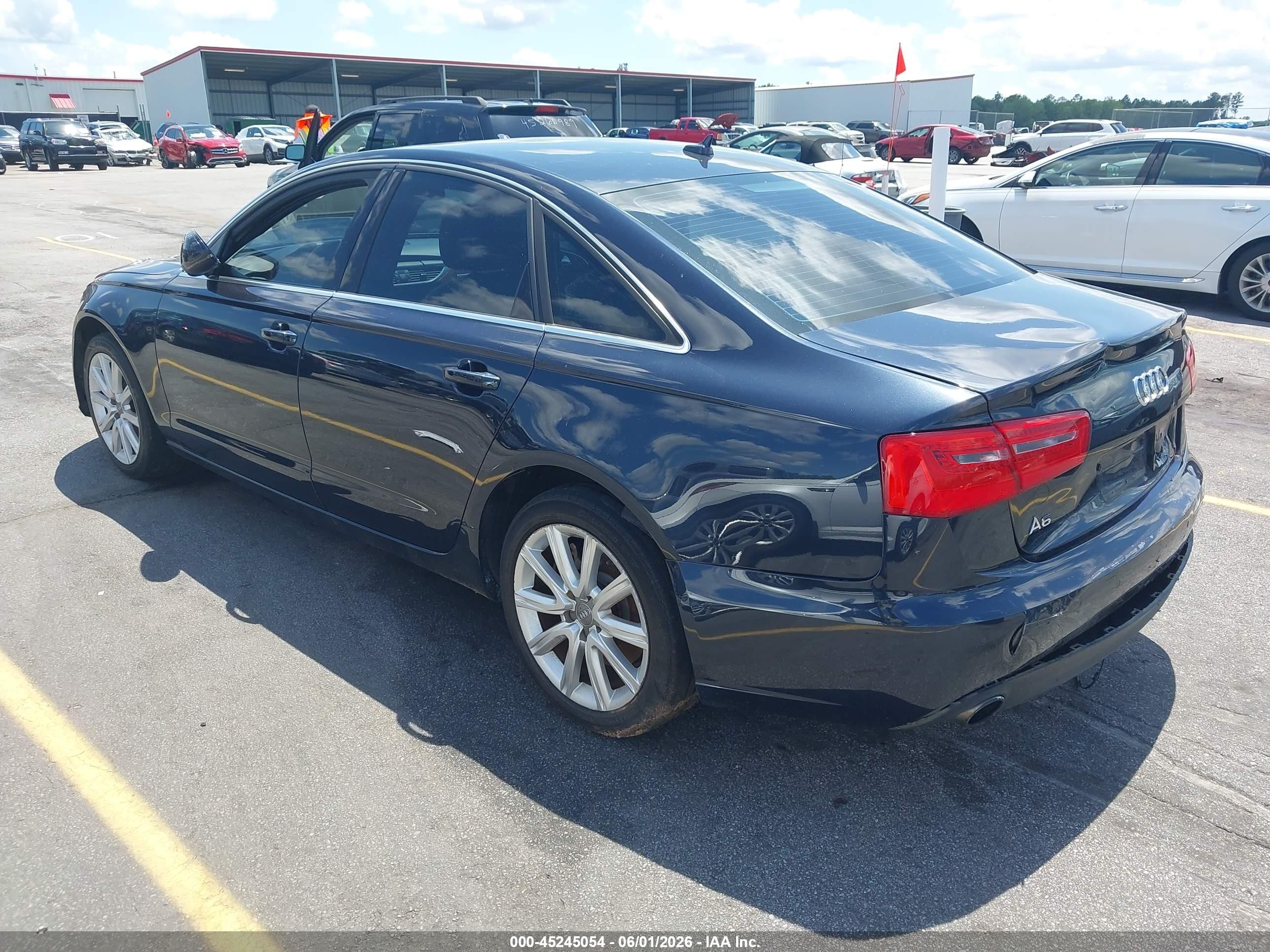 2014 Audi A6 2.0t Premium Black vin: WAUGFAFC5EN065308