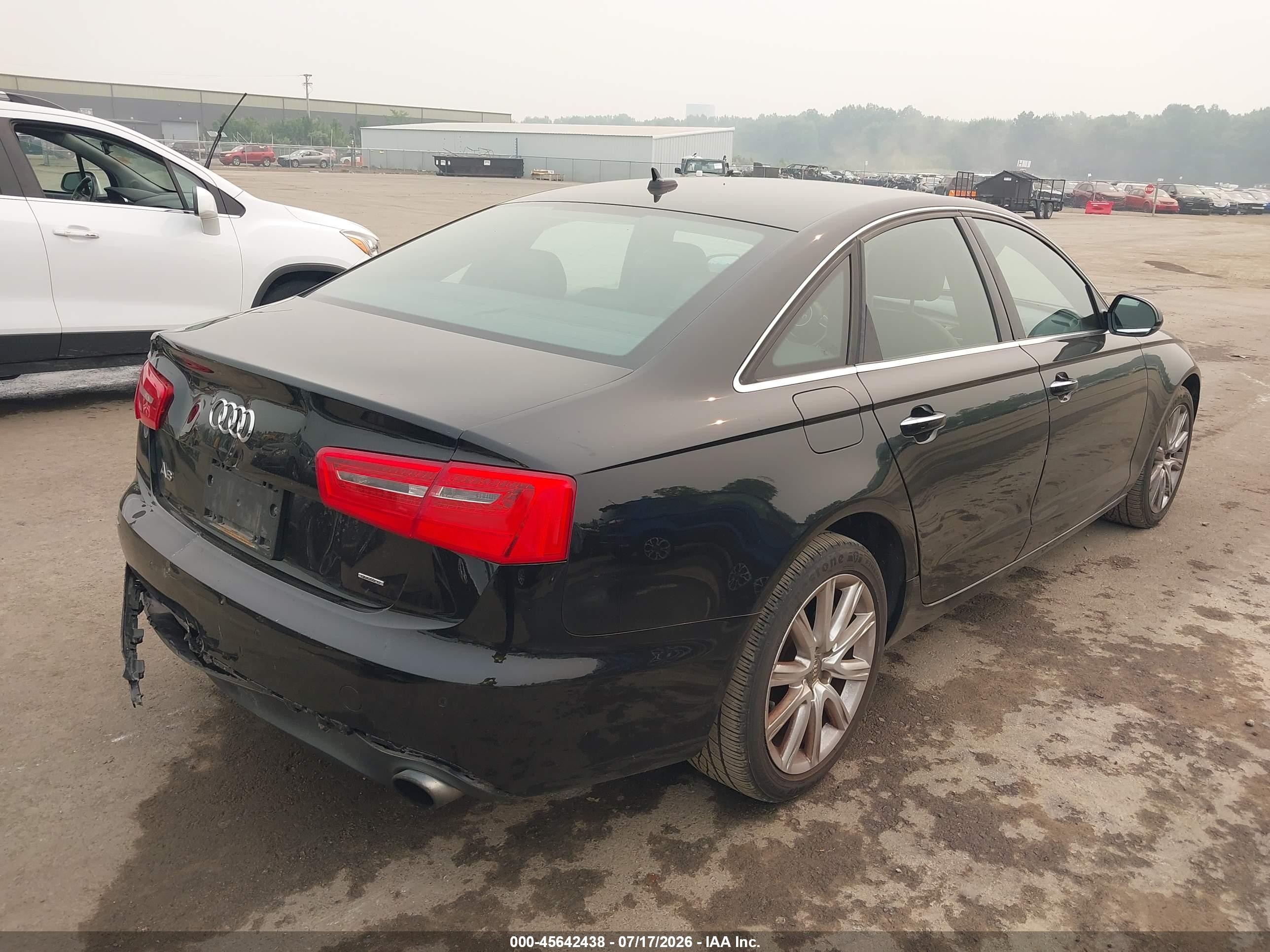 2015 Audi A6 2.0t Premium Black vin: WAUGFAFC5FN007121