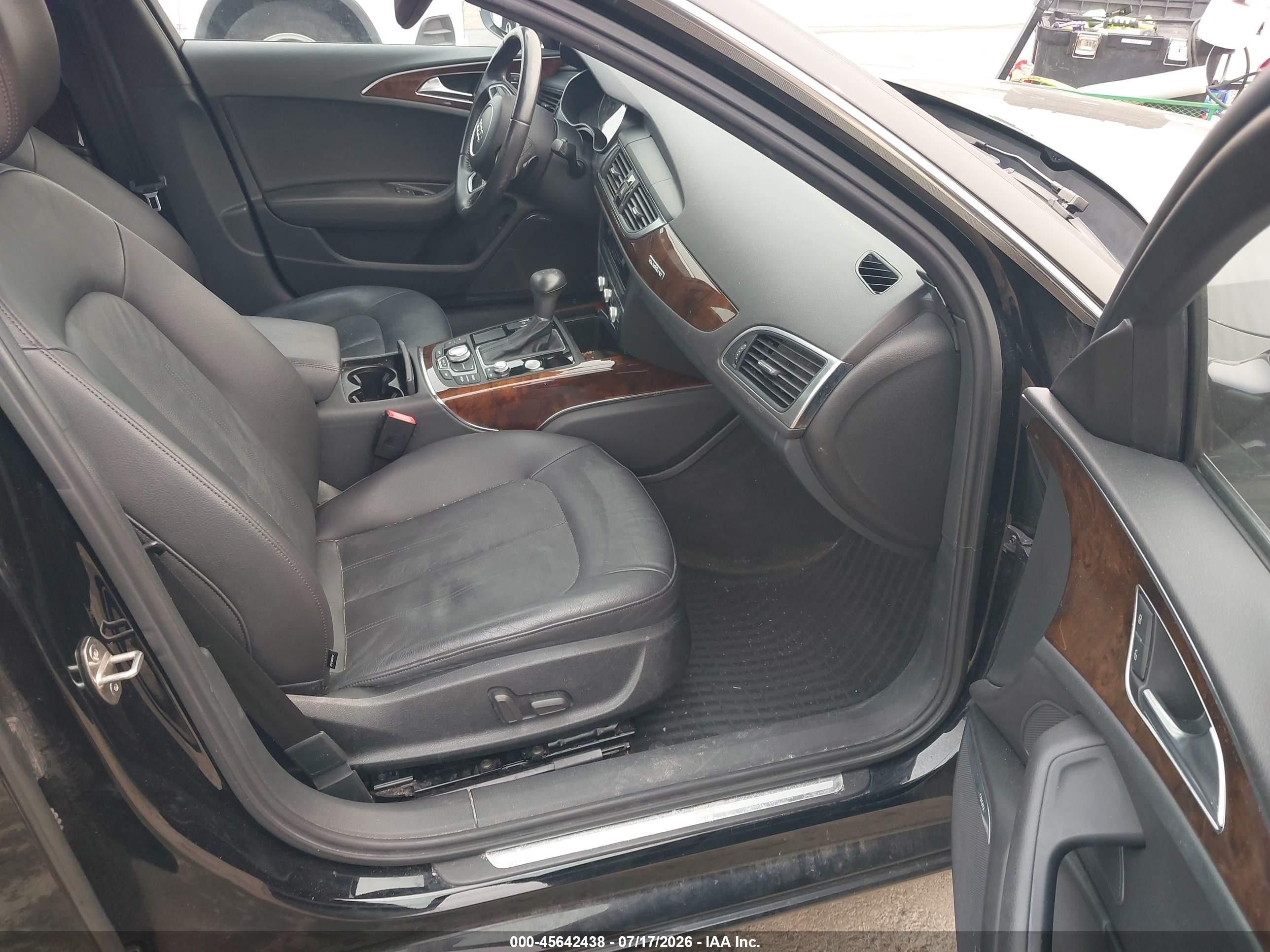 2015 Audi A6 2.0t Premium Black vin: WAUGFAFC5FN007121