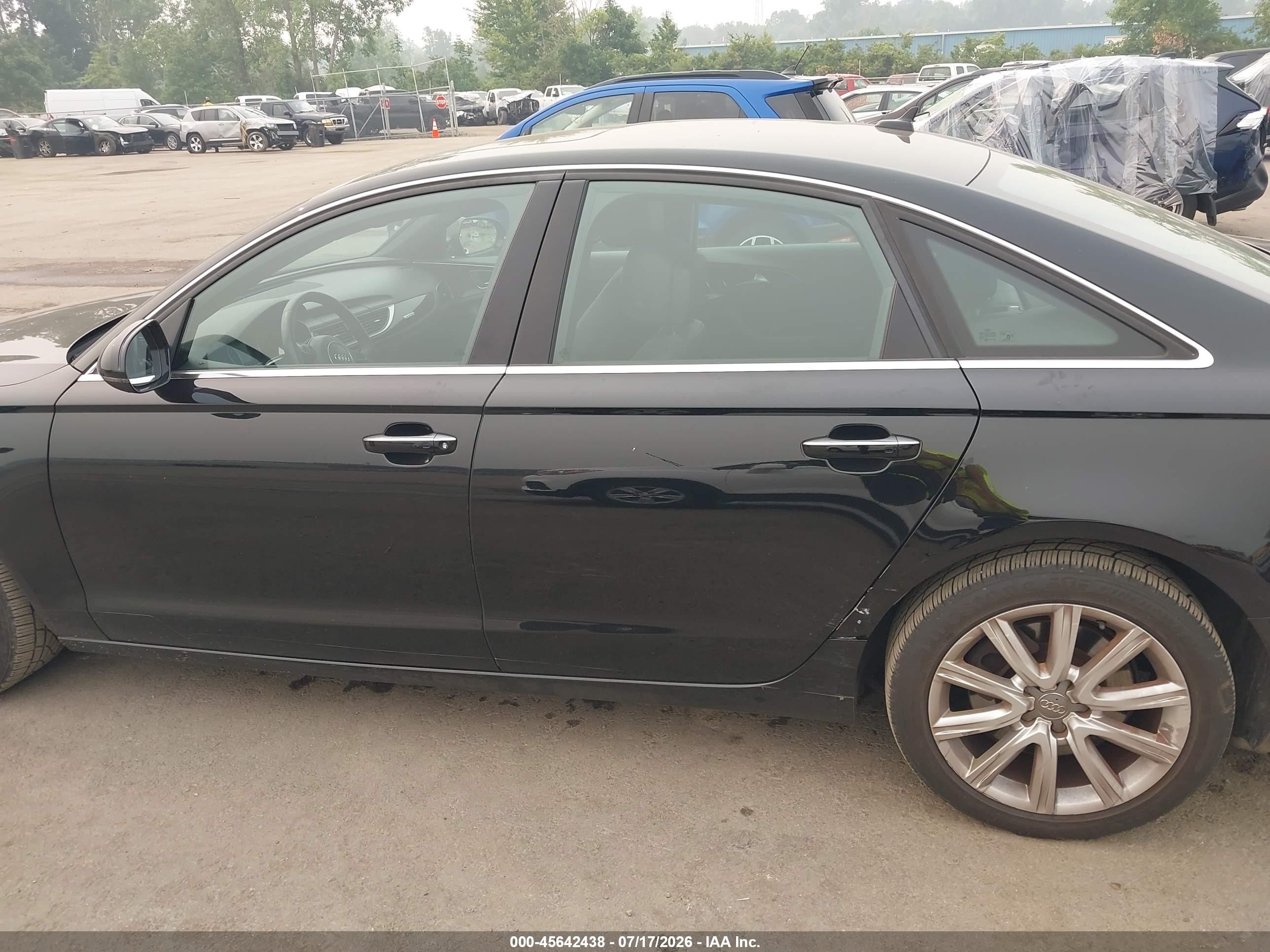 2015 Audi A6 2.0t Premium Black vin: WAUGFAFC5FN007121