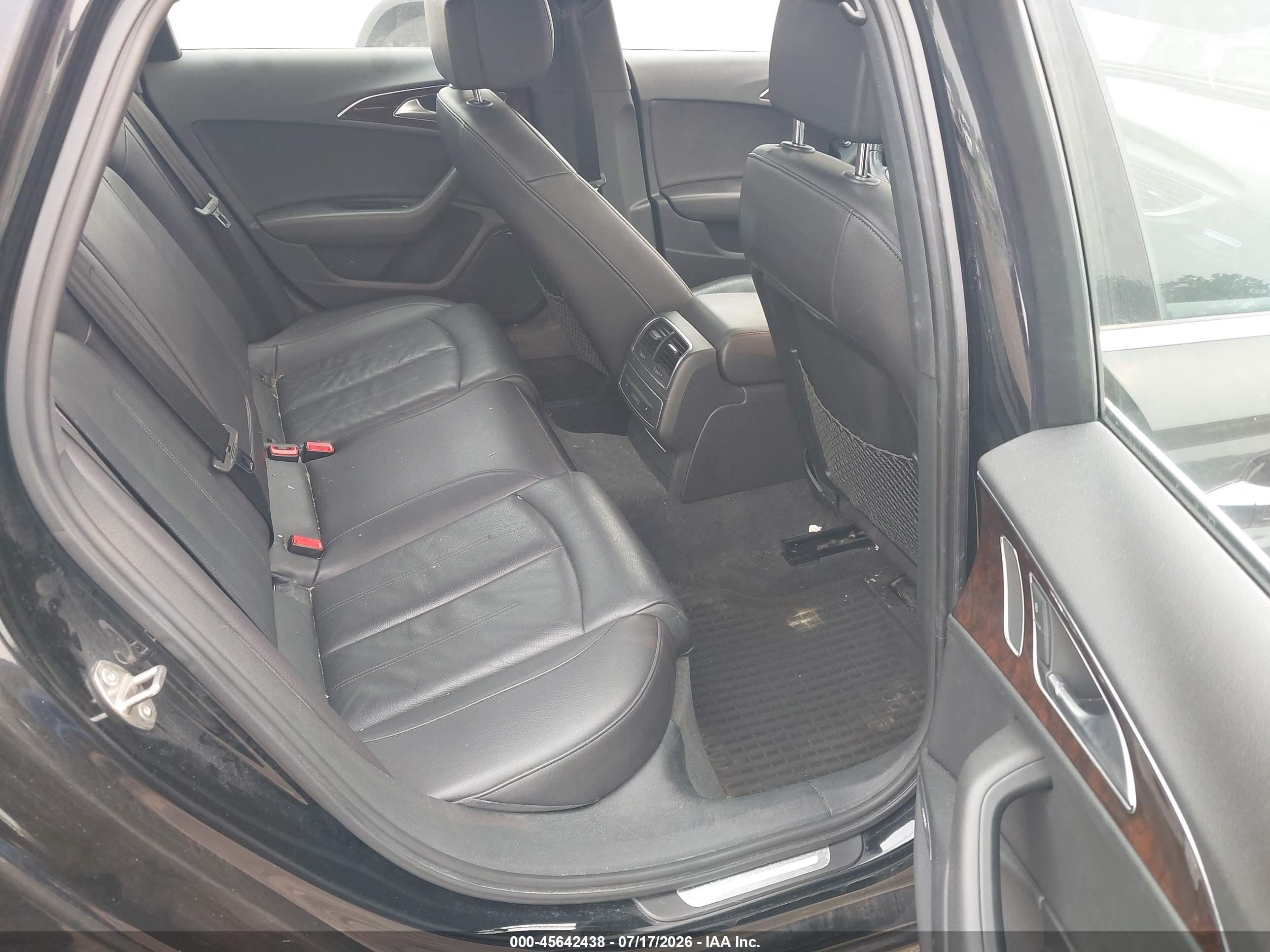 2015 Audi A6 2.0t Premium Black vin: WAUGFAFC5FN007121