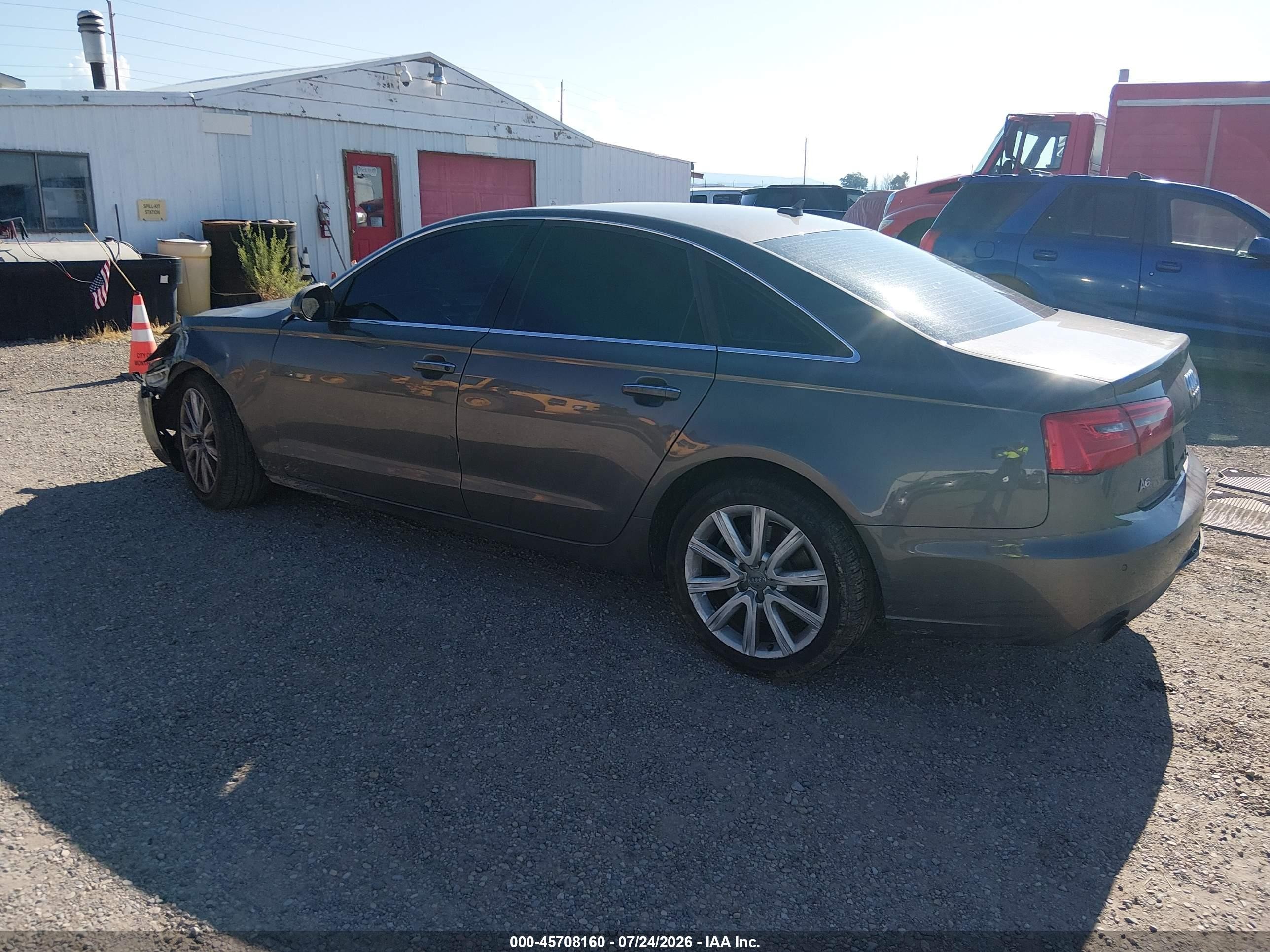 2015 Audi A6 2.0t Premium Brown vin: WAUGFAFC5FN017065