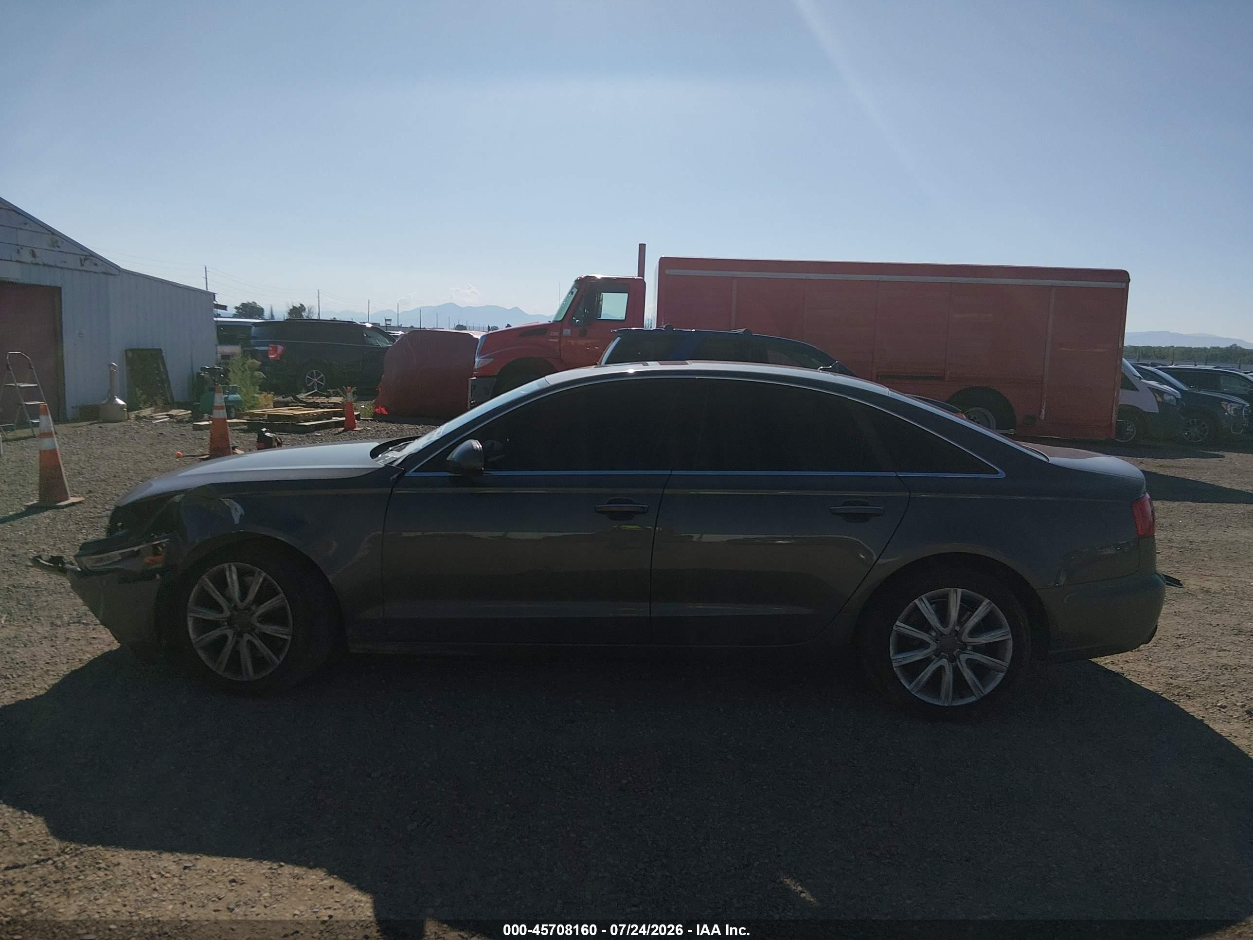 2015 Audi A6 2.0t Premium Brown vin: WAUGFAFC5FN017065