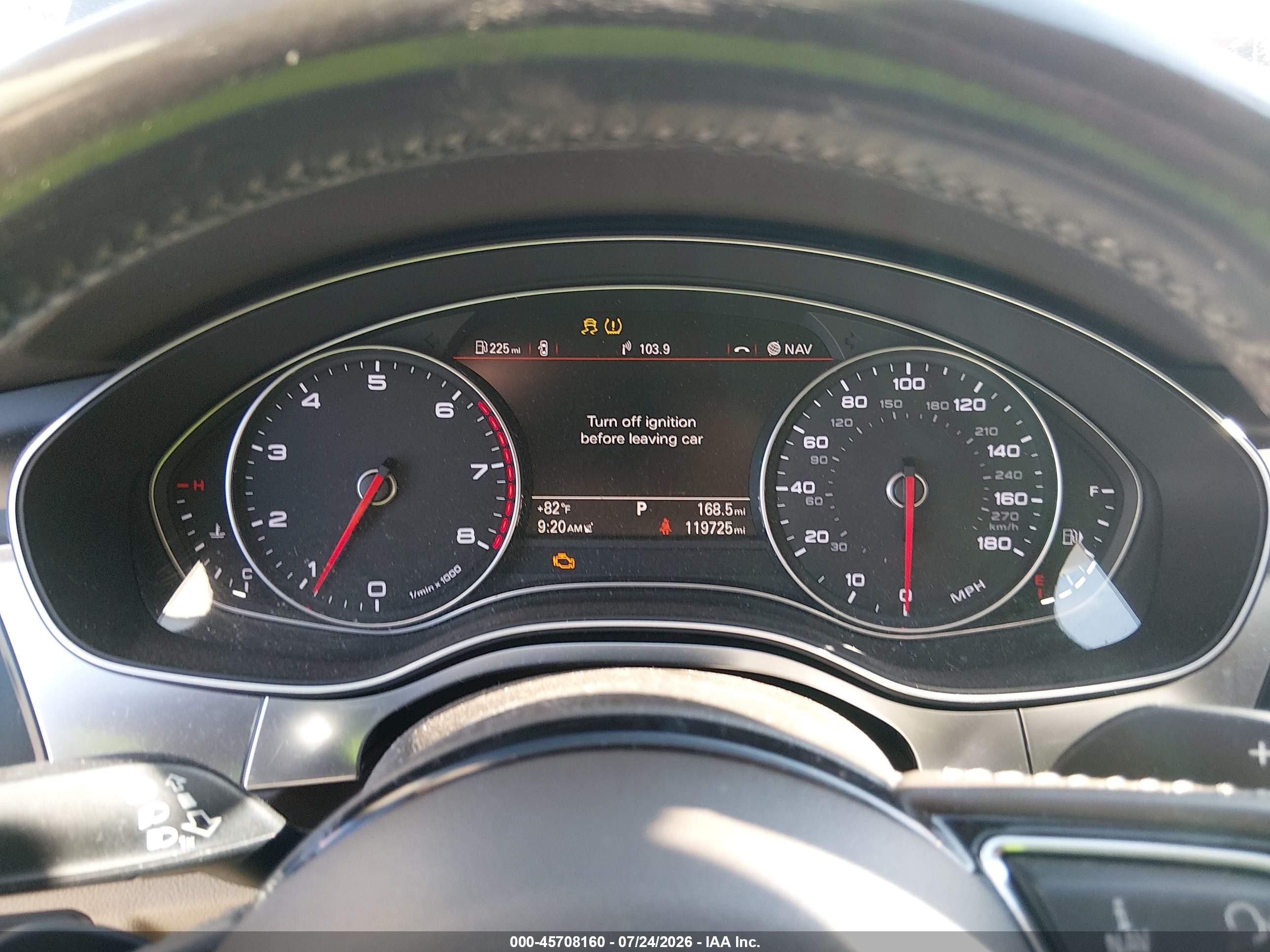 2015 Audi A6 2.0t Premium Brown vin: WAUGFAFC5FN017065