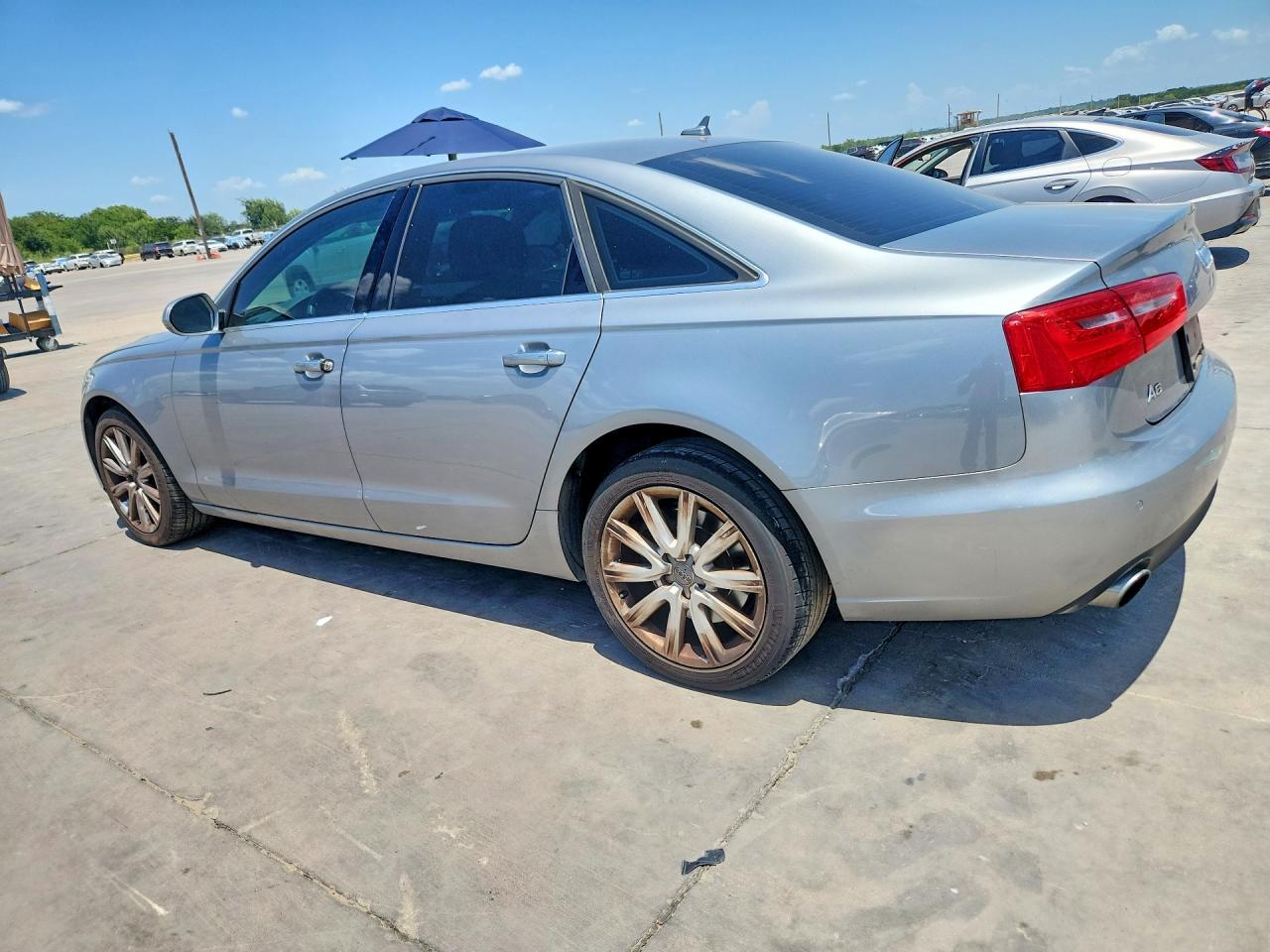 2015 Audi A6 Premium Plus Silver vin: WAUGFAFC5FN028292