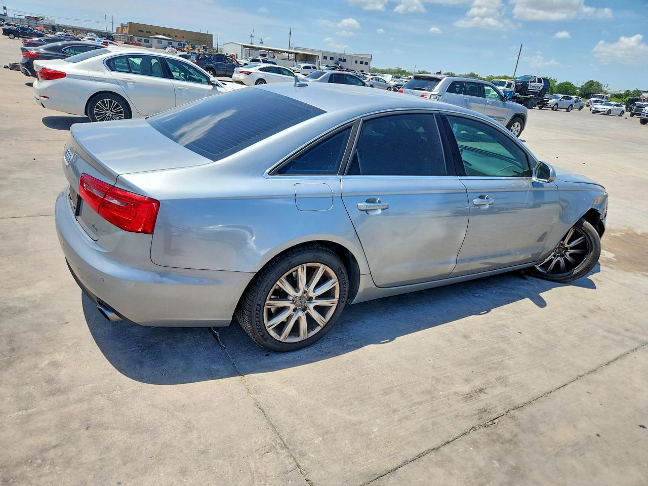 2015 Audi A6 Premium Plus Silver vin: WAUGFAFC5FN028292