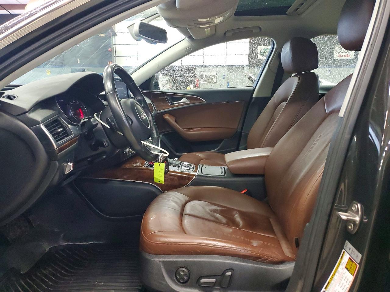 2015 Audi A6 Premium Plus Black vin: WAUGFAFC5FN029507