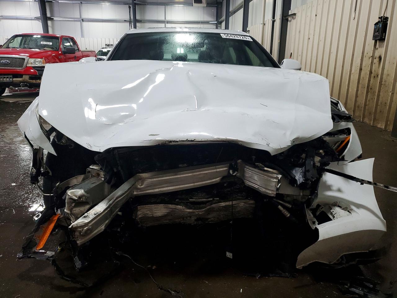 2015 Audi A6 Premium Plus White vin: WAUGFAFC5FN034318