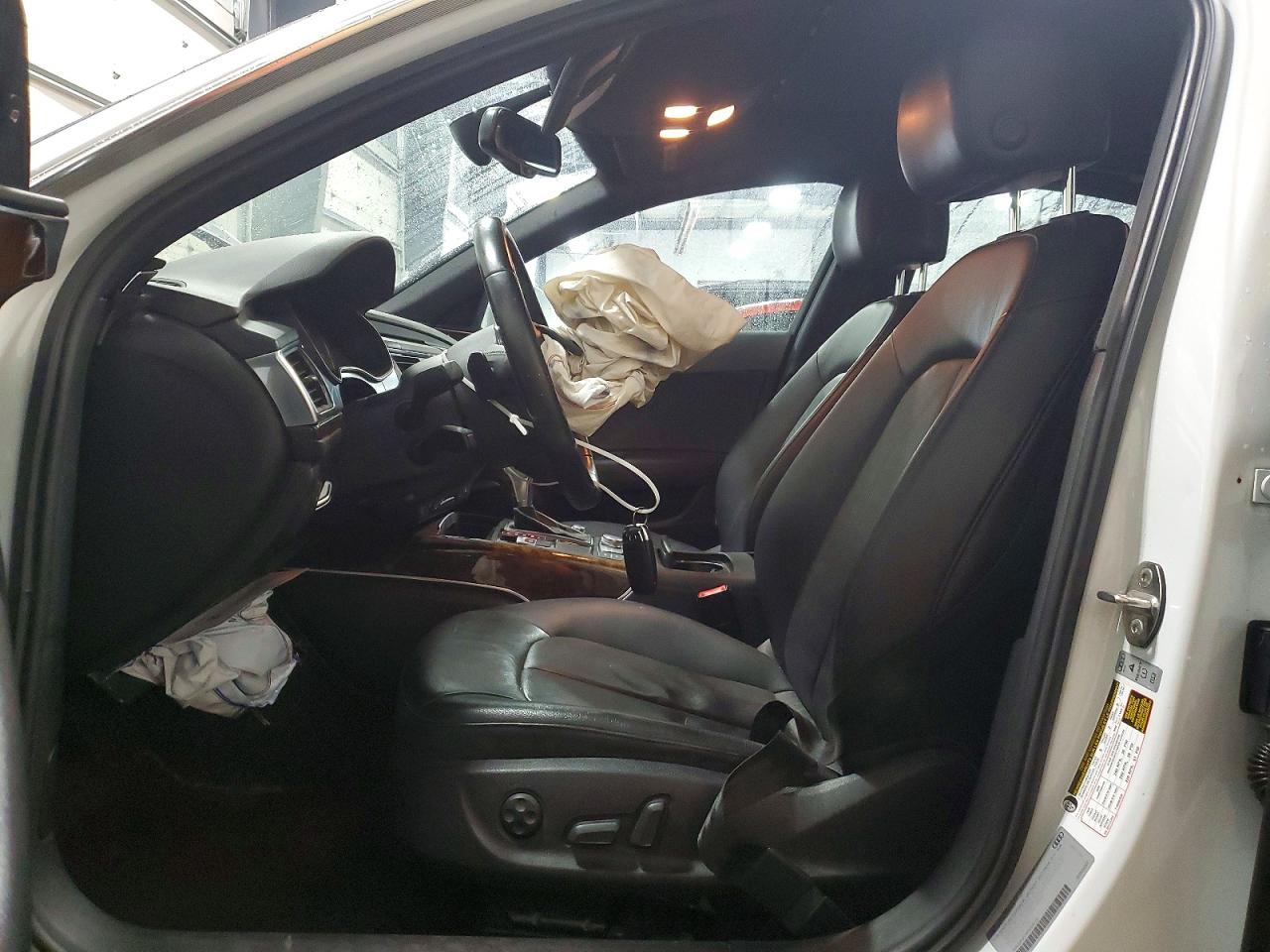 2015 Audi A6 Premium Plus White vin: WAUGFAFC5FN034318