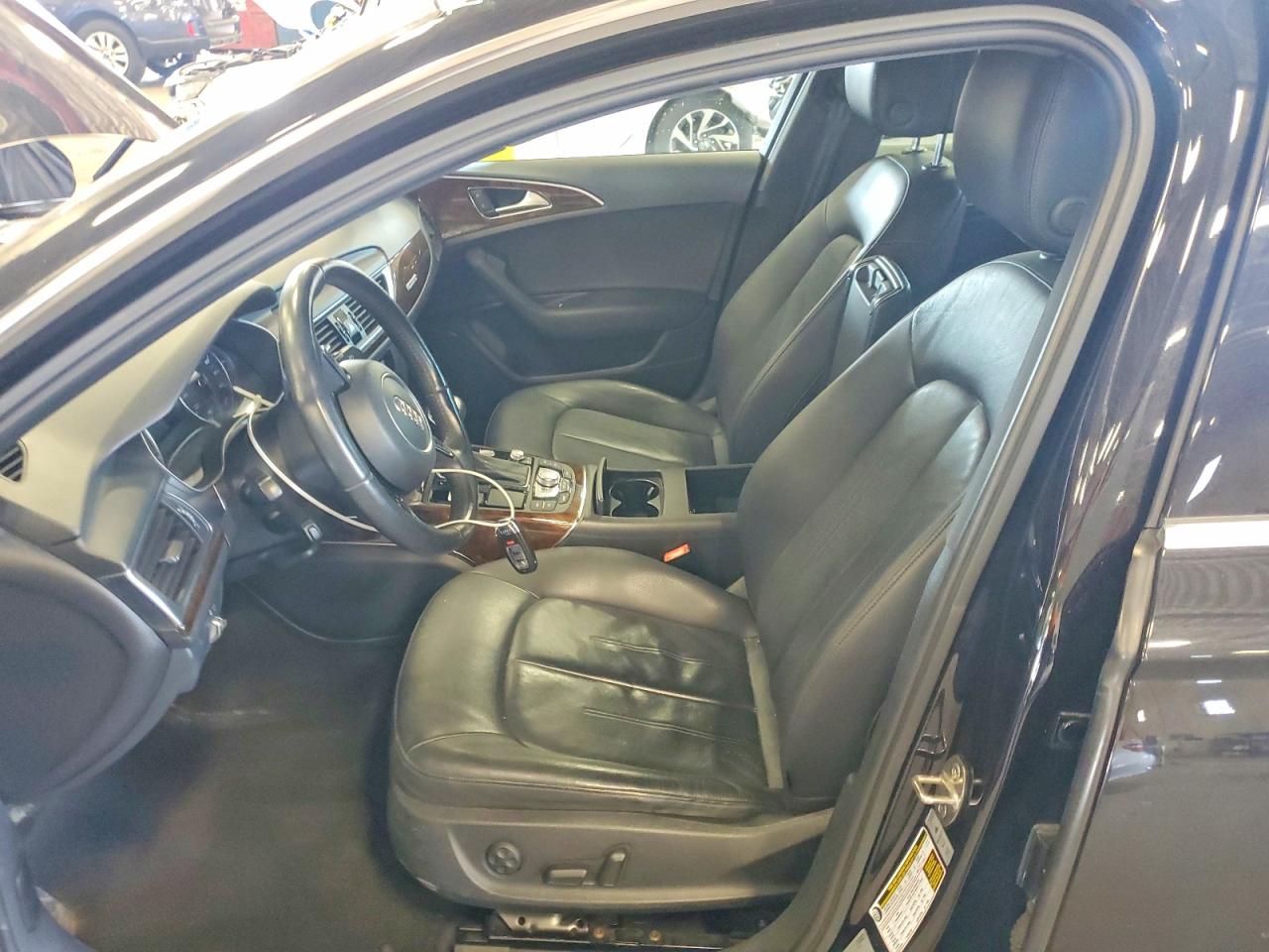 2015 Audi A6 Premium Plus Black vin: WAUGFAFC5FN035775