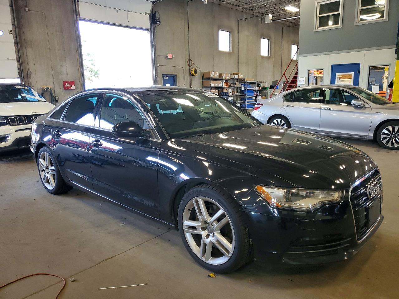 2015 Audi A6 Premium Plus Black vin: WAUGFAFC5FN035775