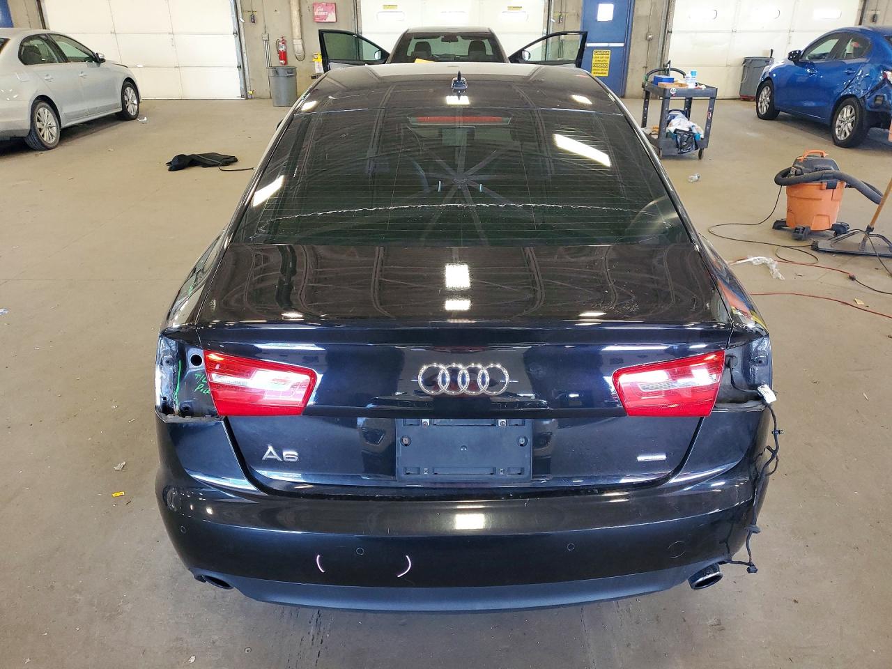 2015 Audi A6 Premium Plus Black vin: WAUGFAFC5FN035775