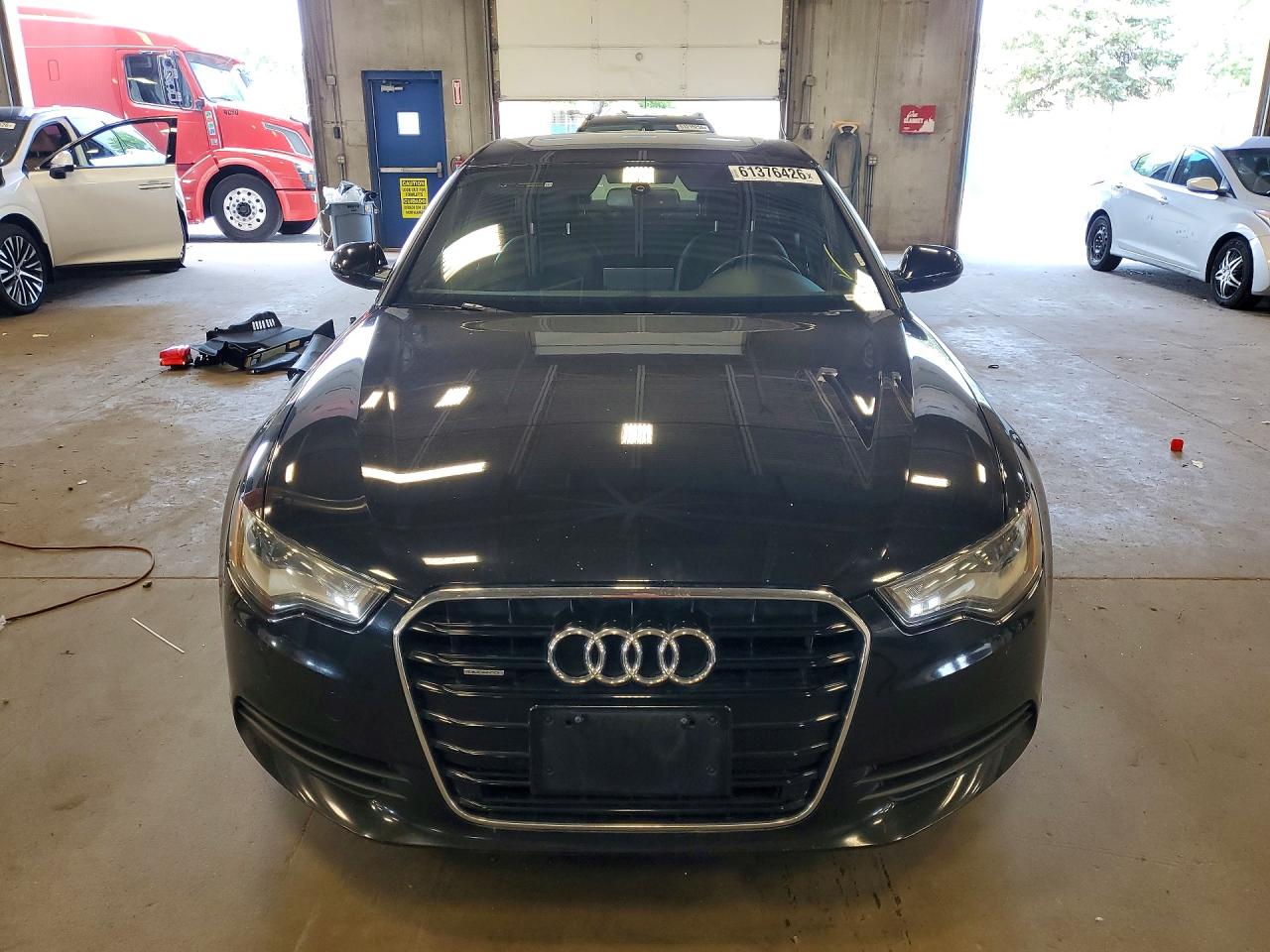 2015 Audi A6 Premium Plus Black vin: WAUGFAFC5FN035775