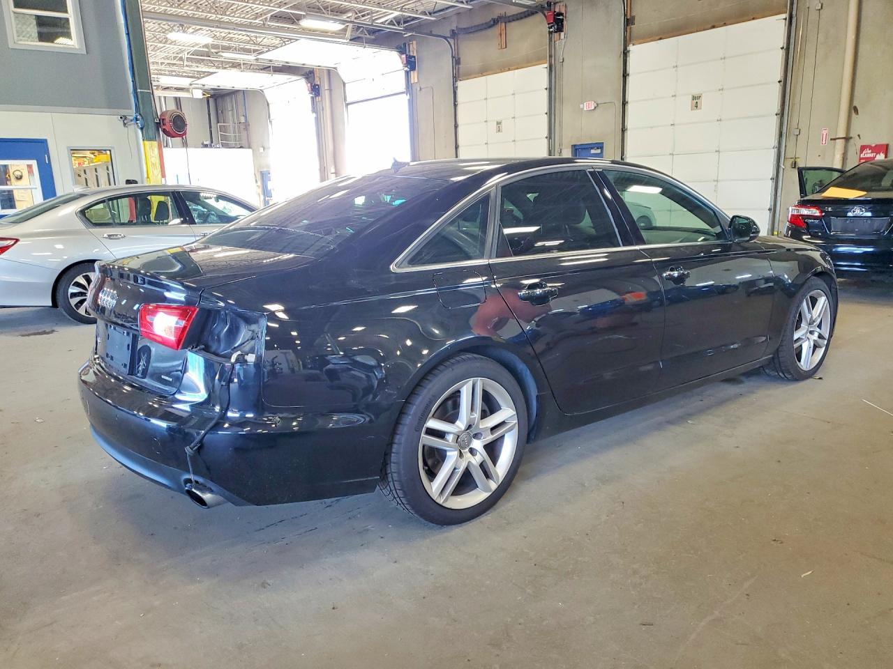 2015 Audi A6 Premium Plus Black vin: WAUGFAFC5FN035775