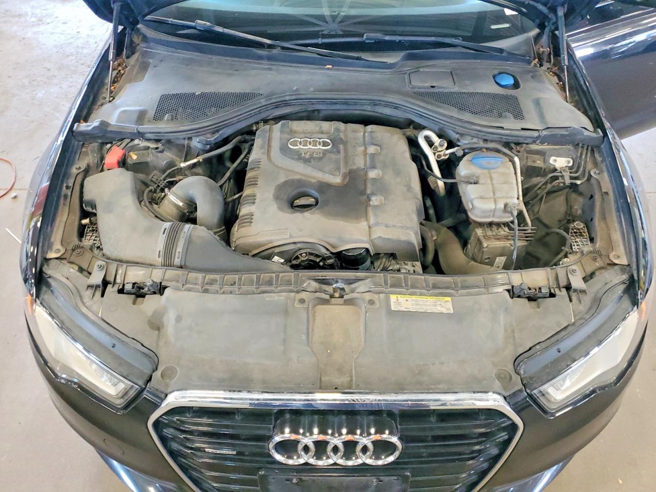 2015 Audi A6 Premium Plus Black vin: WAUGFAFC5FN035775