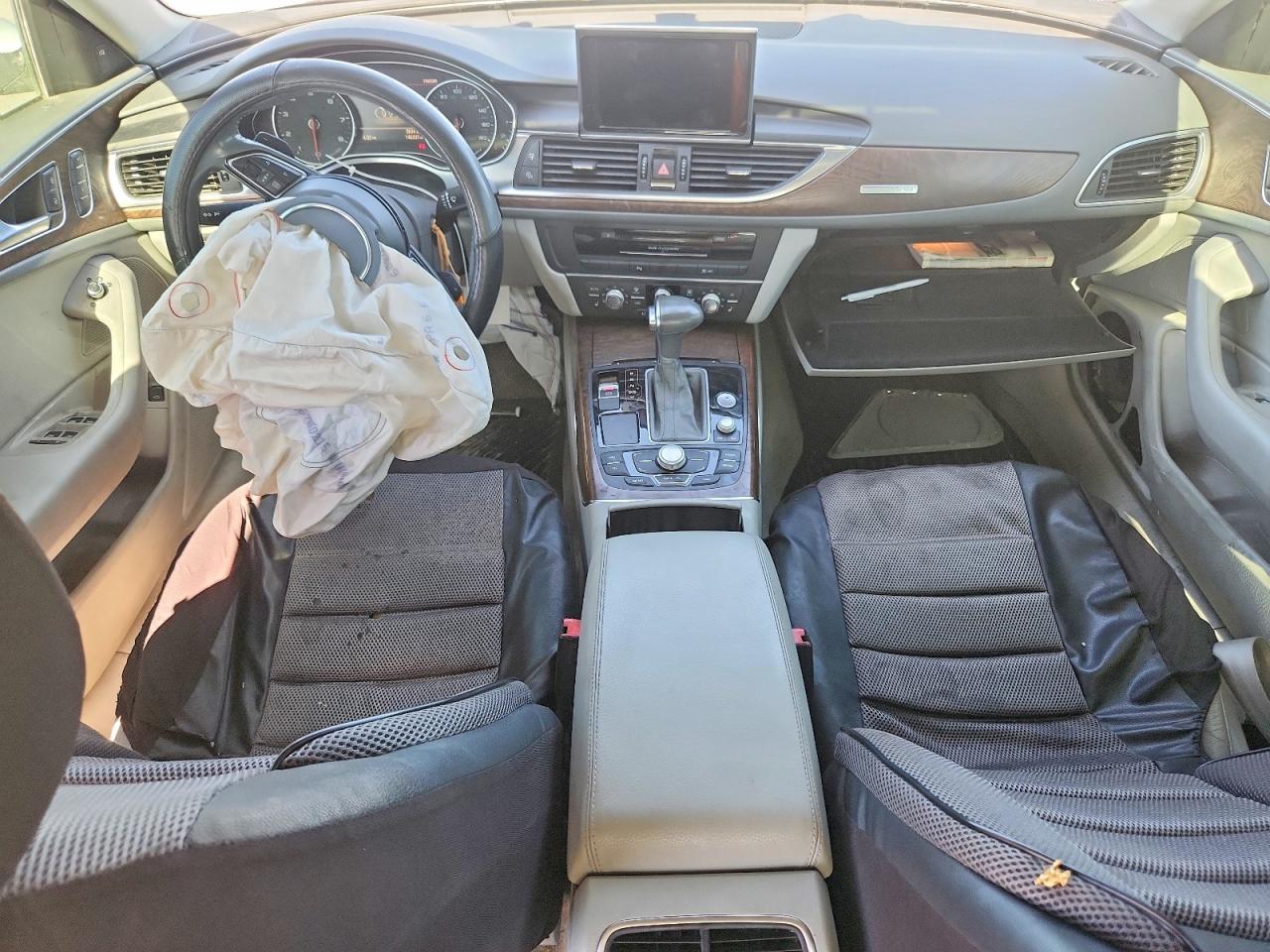 2013 Audi A6 Premium Plus Серебряный vin: WAUGFAFC6DN033367