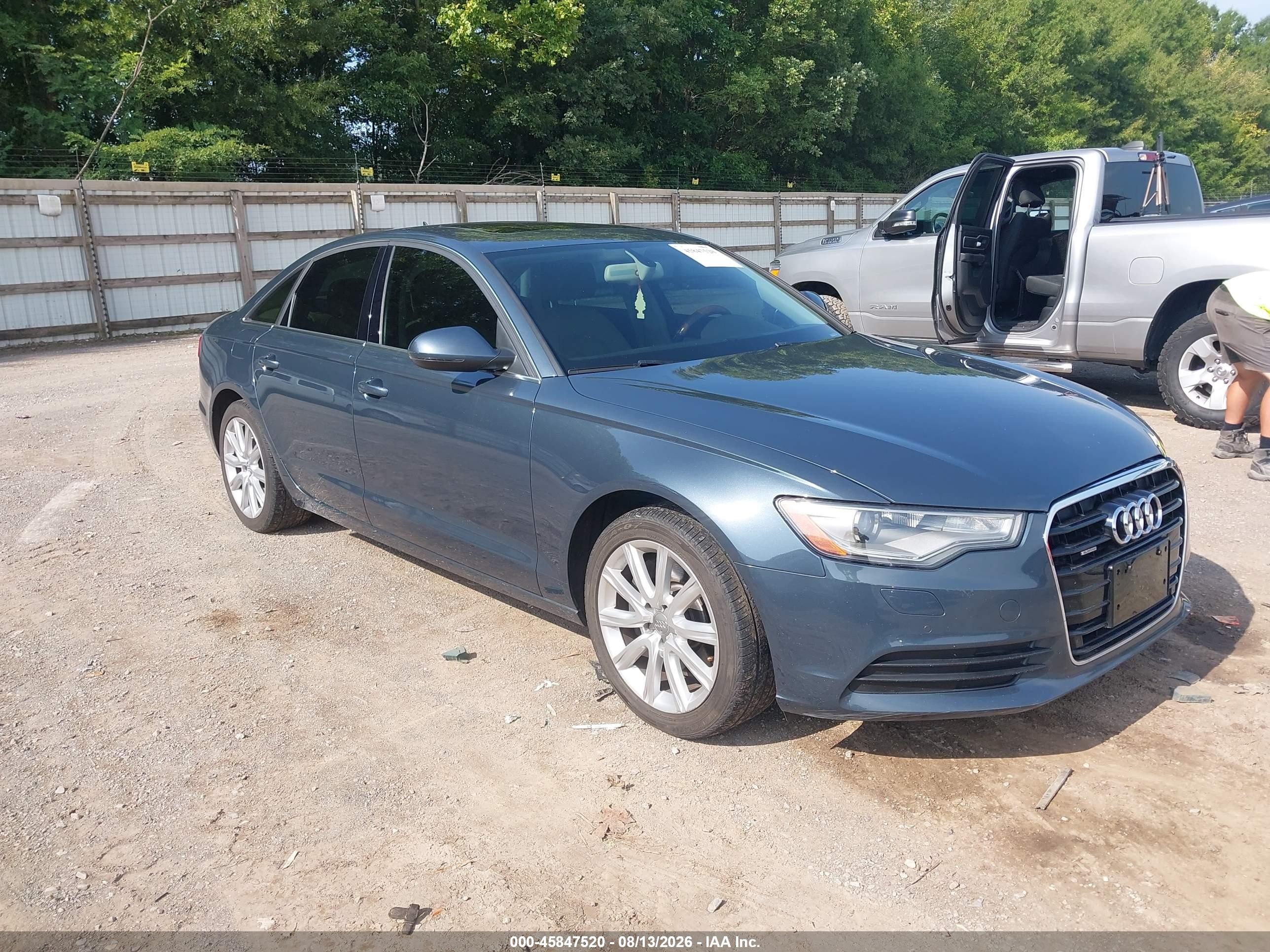 2014 Audi A6 2.0t Premium Black vin: WAUGFAFC6EN013170