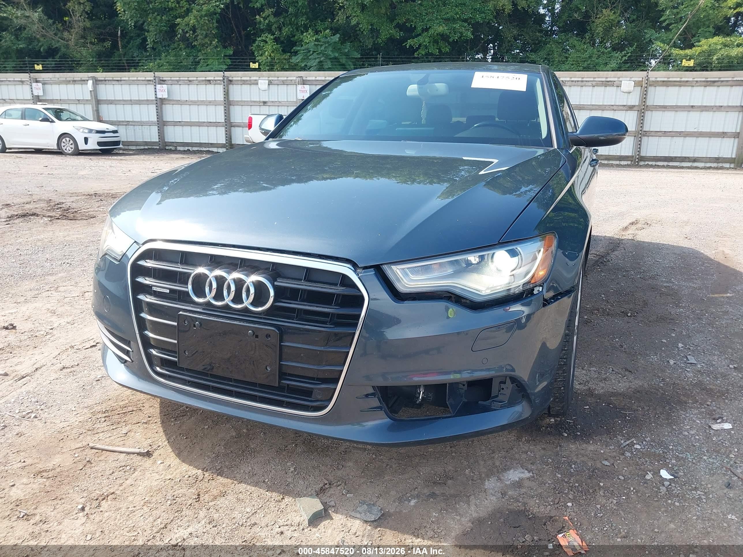 2014 Audi A6 2.0t Premium Black vin: WAUGFAFC6EN013170