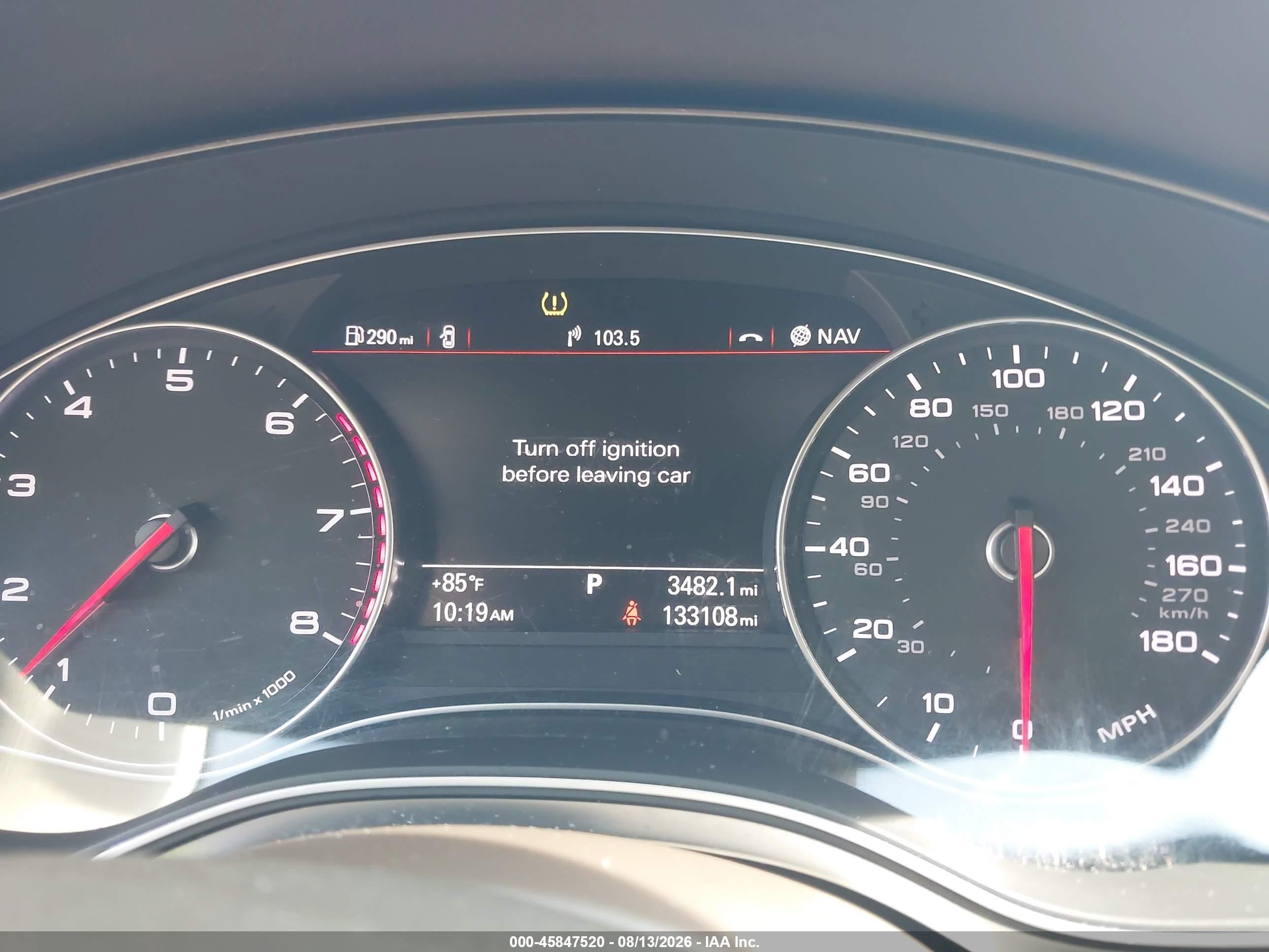 2014 Audi A6 2.0t Premium Black vin: WAUGFAFC6EN013170