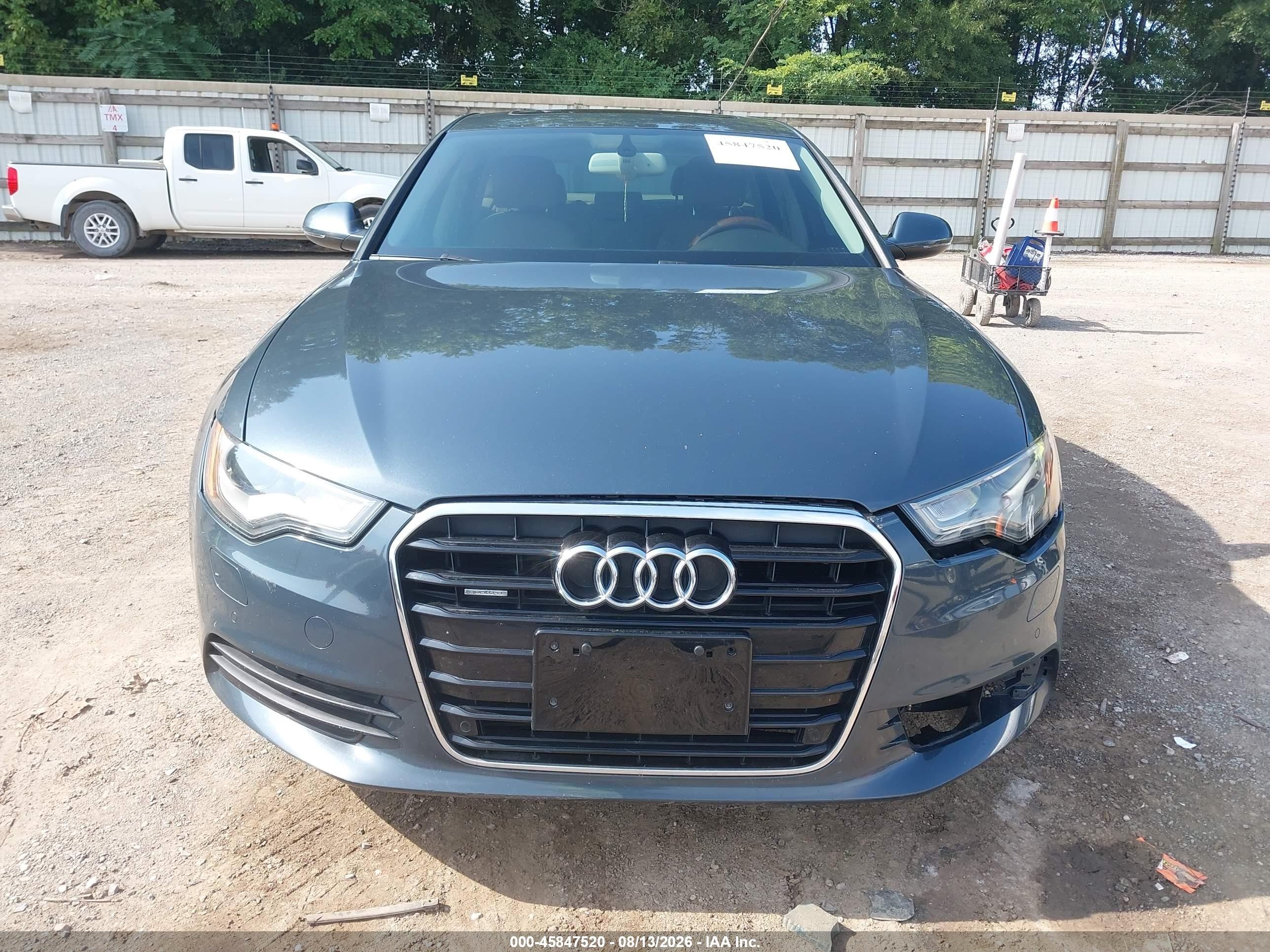 2014 Audi A6 2.0t Premium Black vin: WAUGFAFC6EN013170
