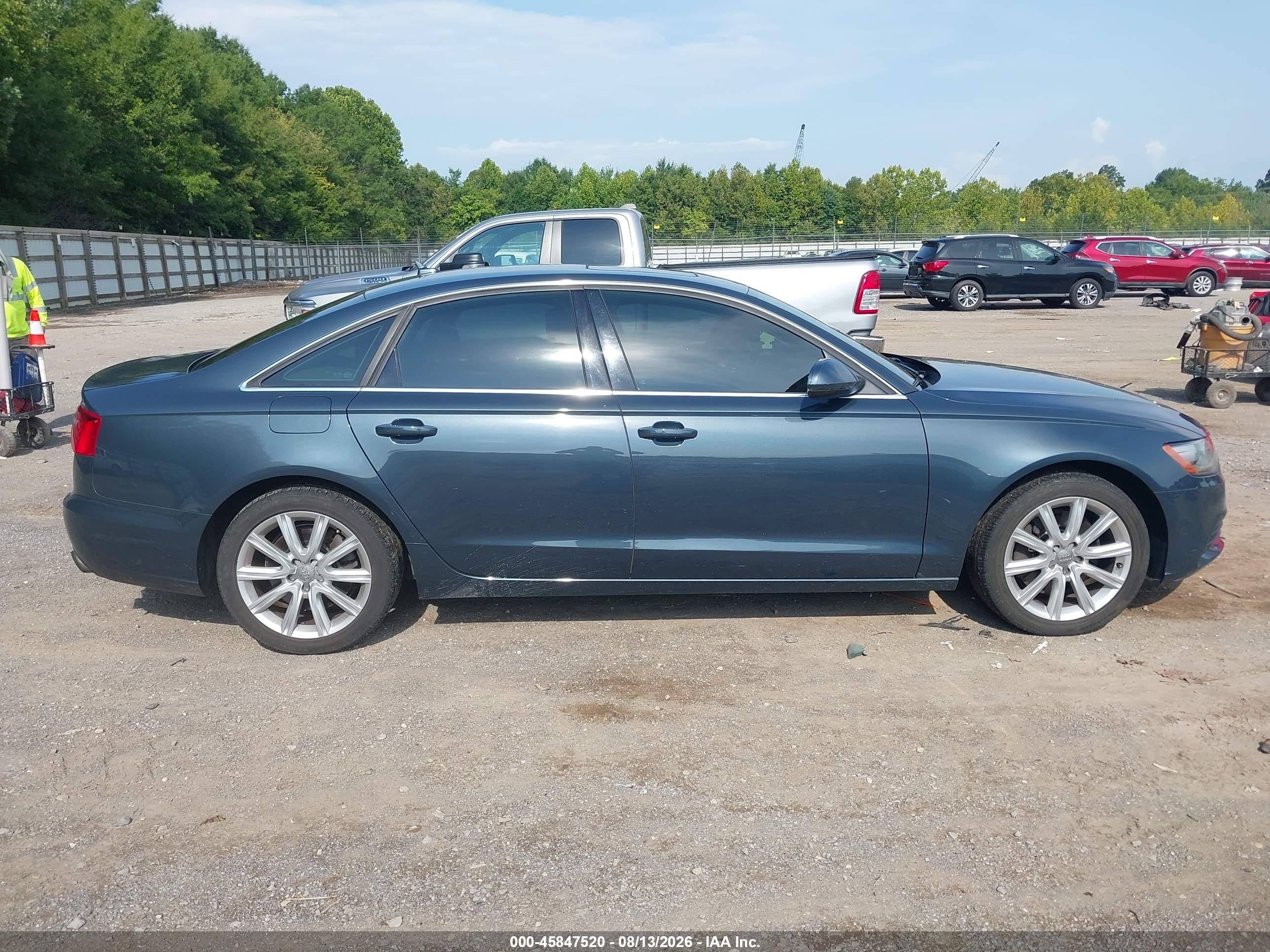 2014 Audi A6 2.0t Premium Black vin: WAUGFAFC6EN013170