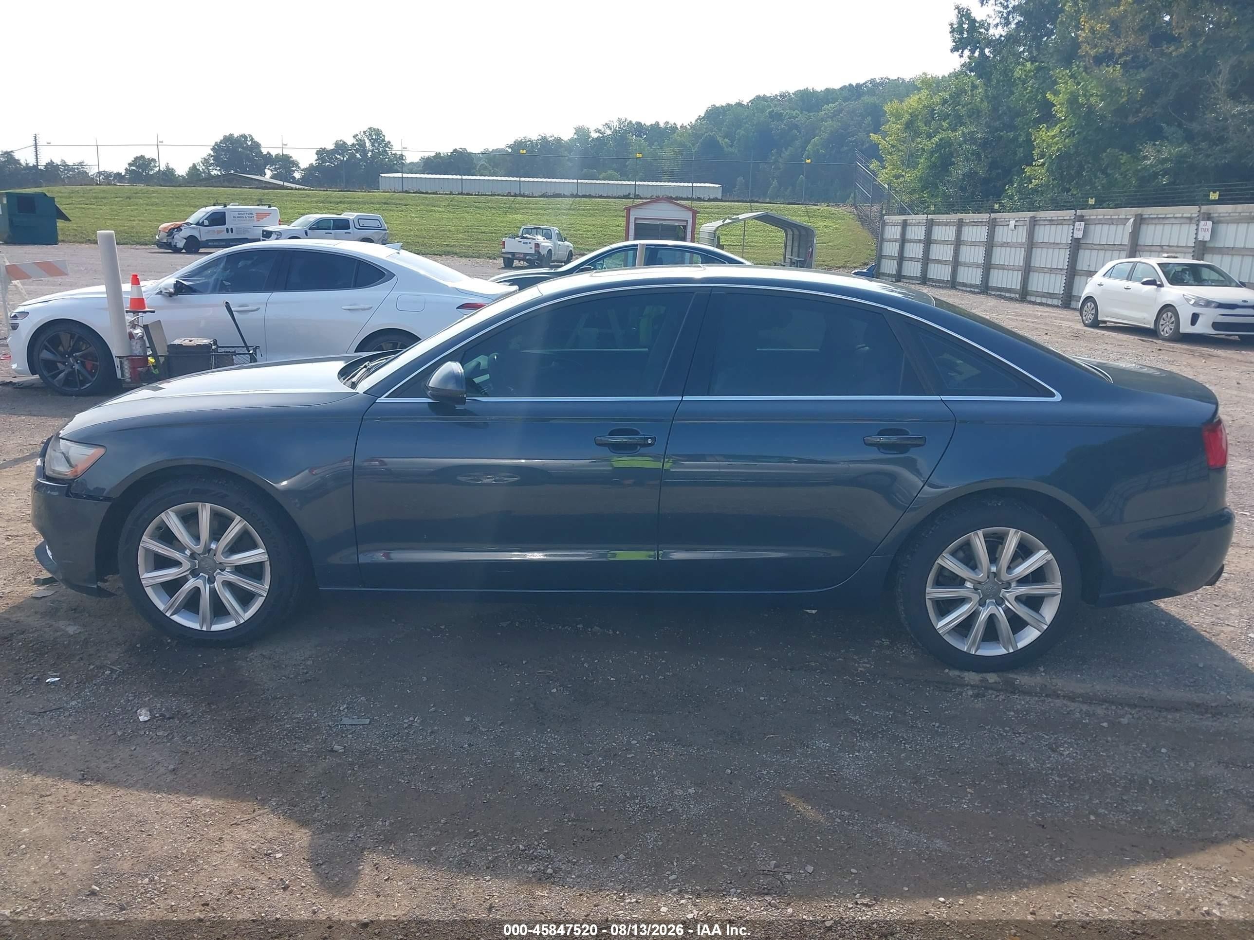 2014 Audi A6 2.0t Premium Black vin: WAUGFAFC6EN013170