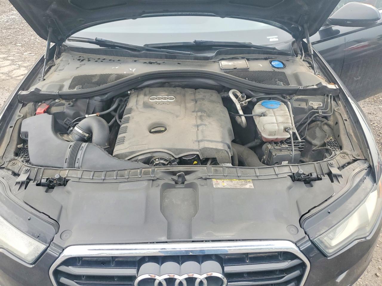 2014 Audi A6 Premium Plus Черный vin: WAUGFAFC6EN022287