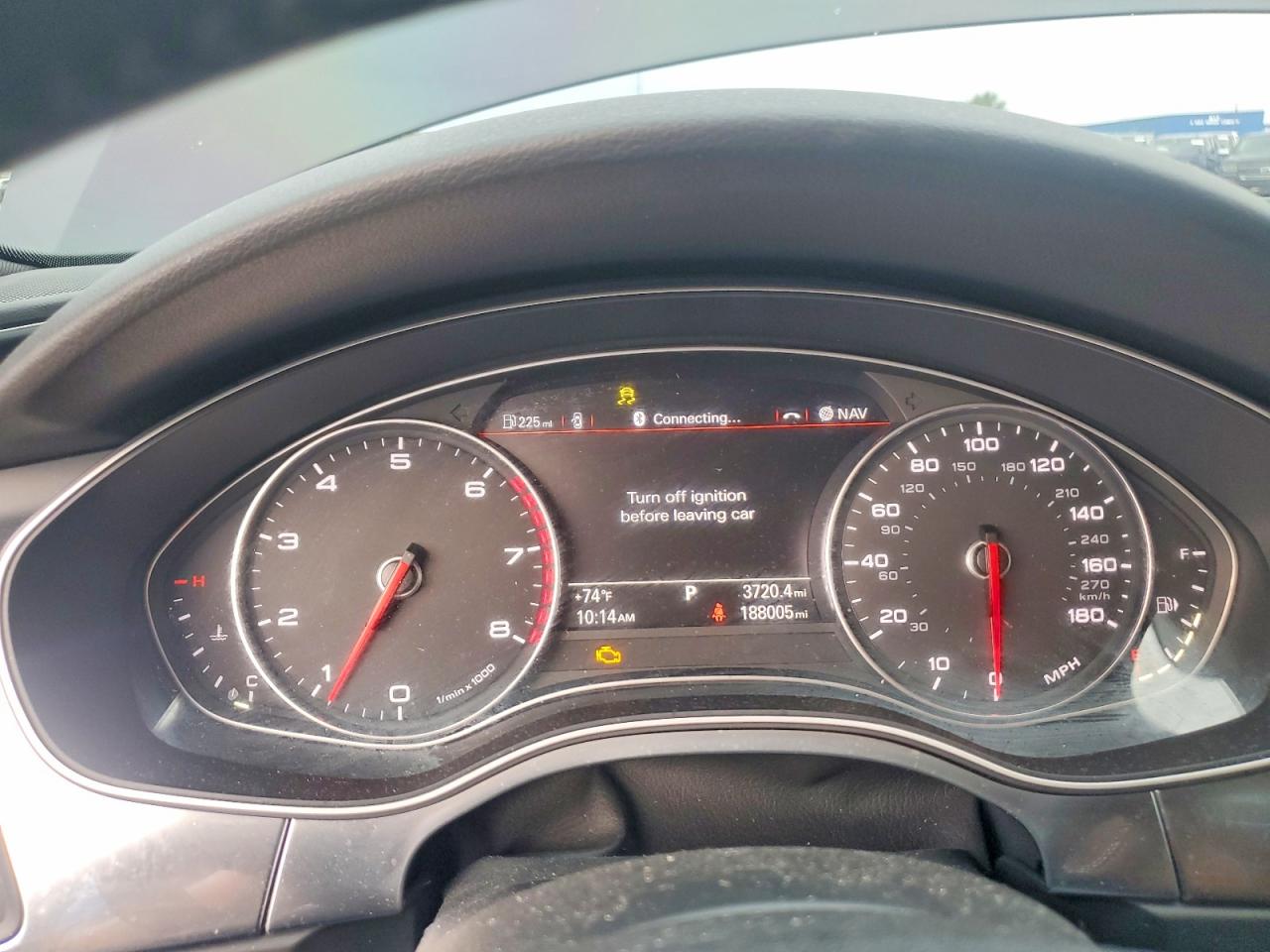 2014 Audi A6 Premium Plus Черный vin: WAUGFAFC6EN022287