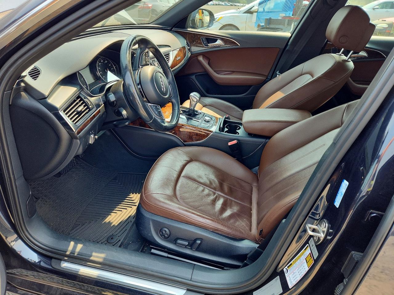 2014 Audi A6 Premium Plus Black vin: WAUGFAFC6EN050302