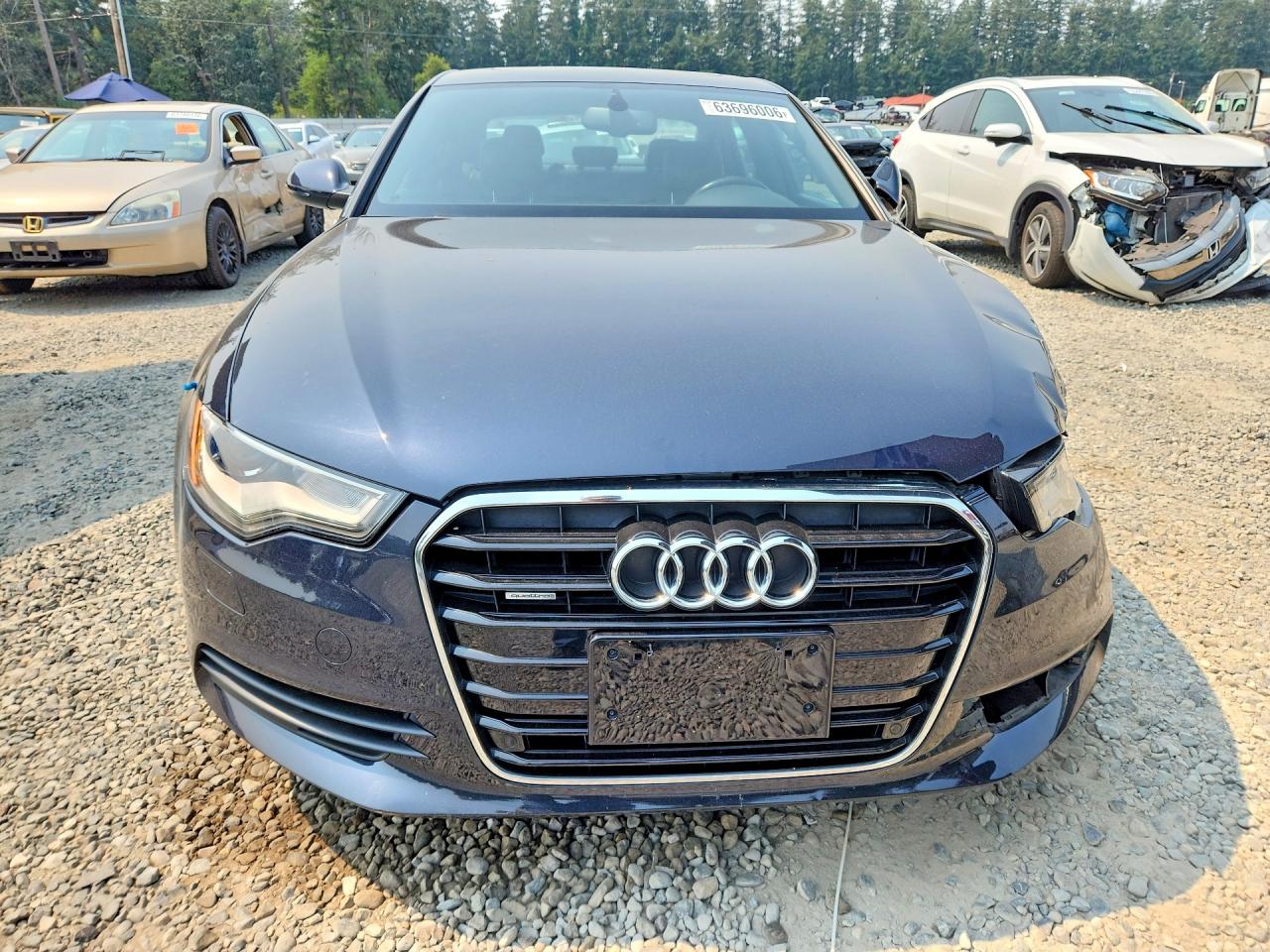 2014 Audi A6 Premium Plus Black vin: WAUGFAFC6EN050302