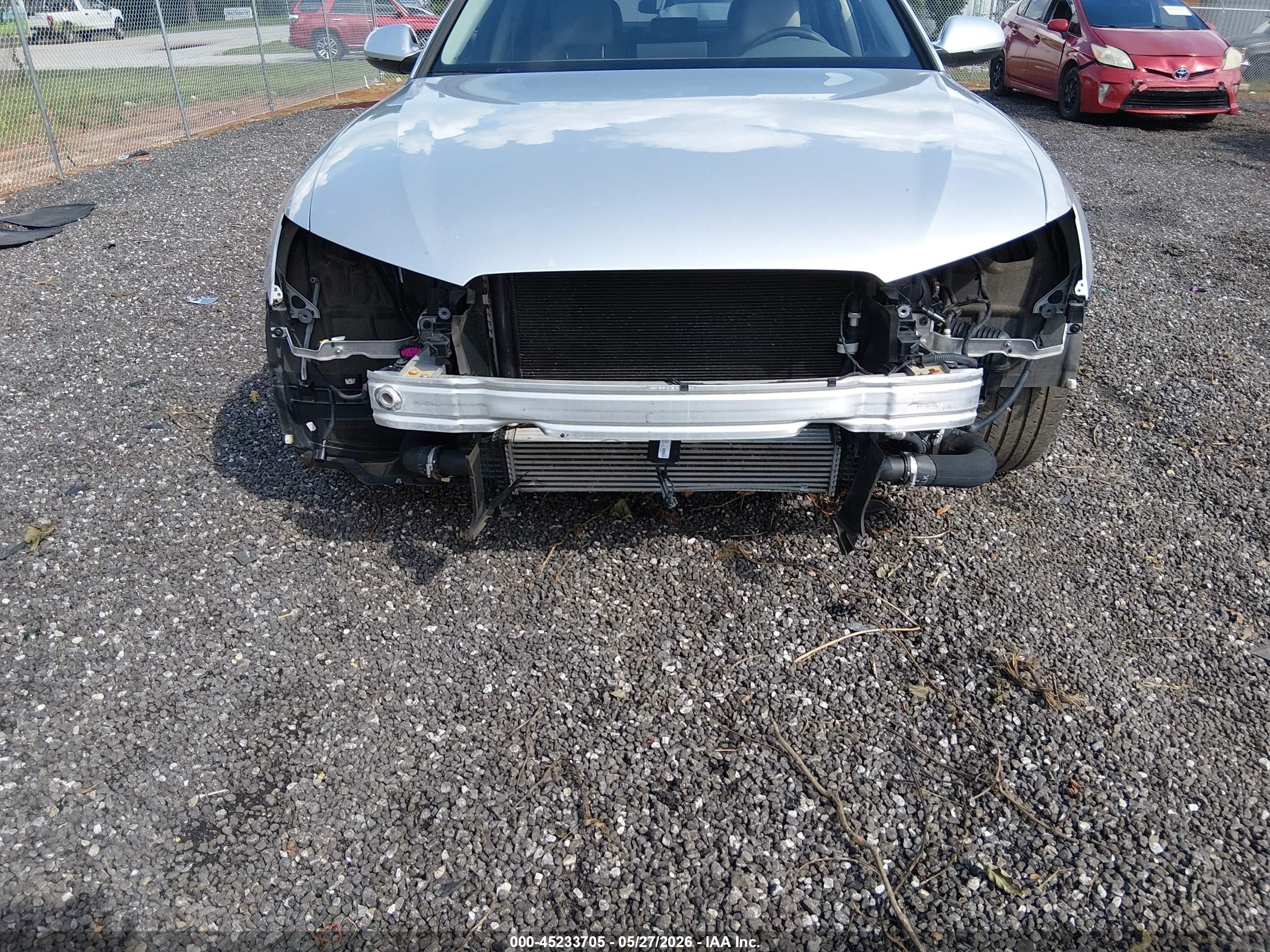 2014 Audi A6 2.0t Premium Silver vin: WAUGFAFC6EN059579