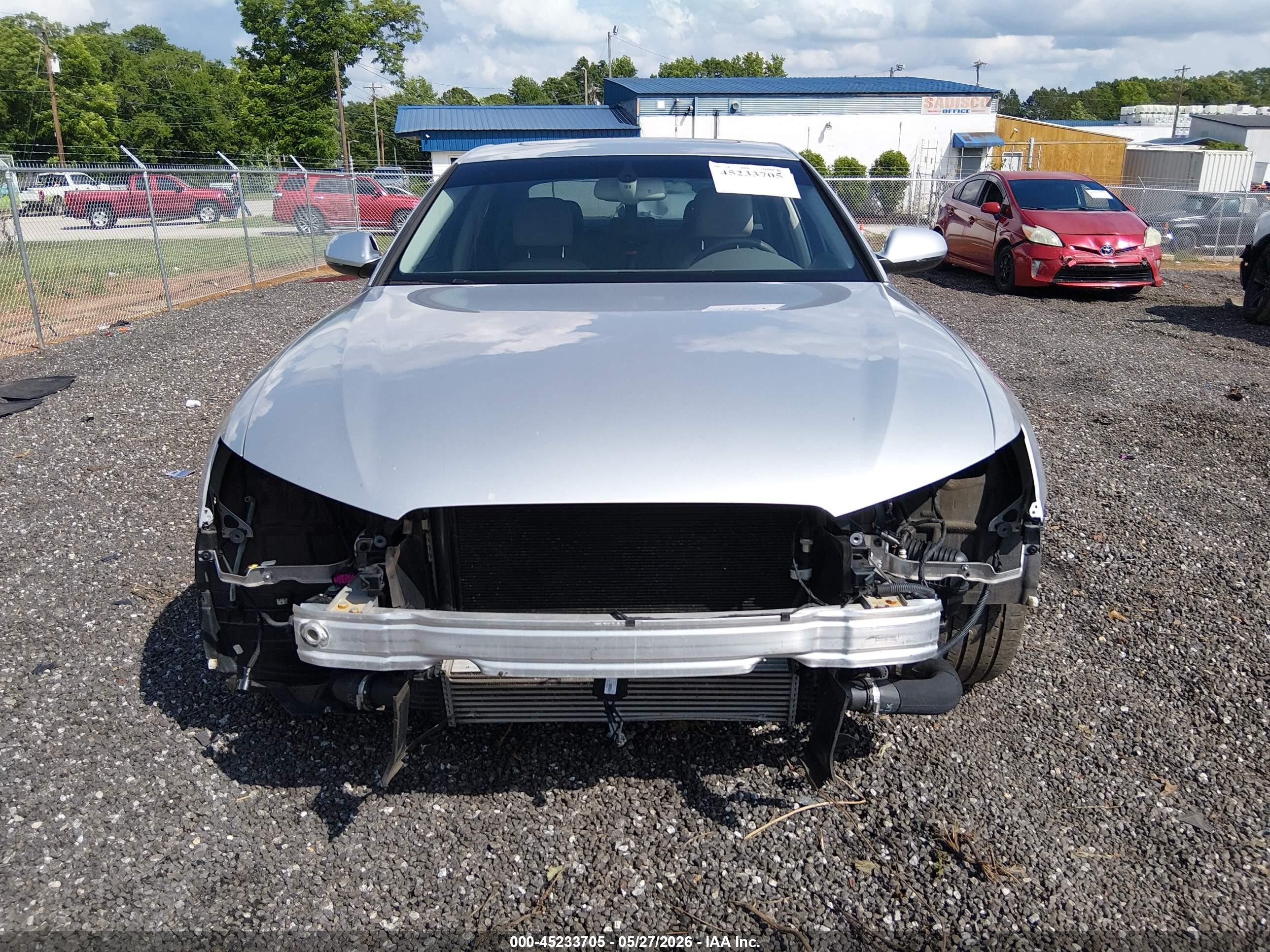 2014 Audi A6 2.0t Premium Silver vin: WAUGFAFC6EN059579