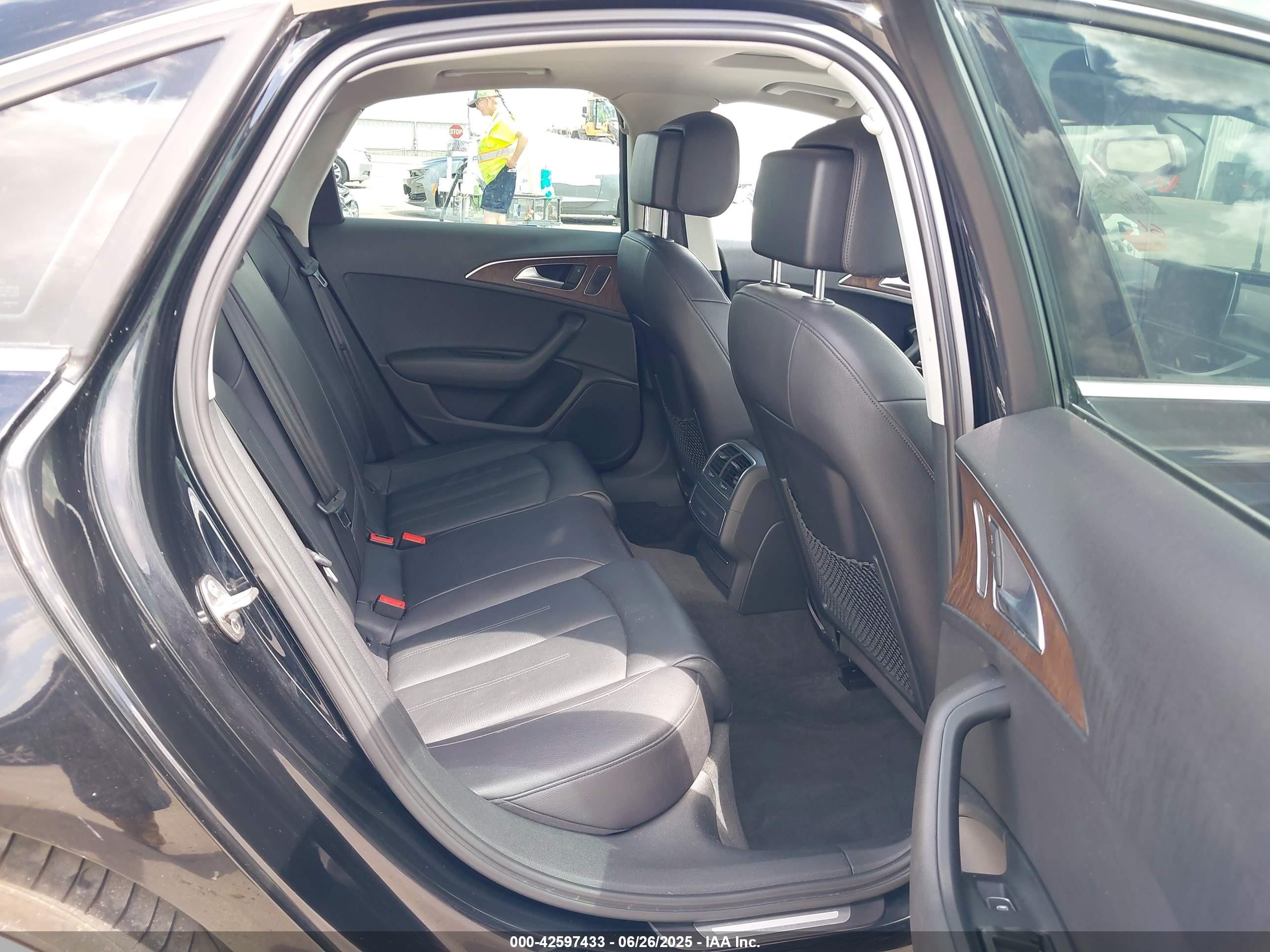 2015 Audi A6 2.0t Premium Black vin: WAUGFAFC6FN038099