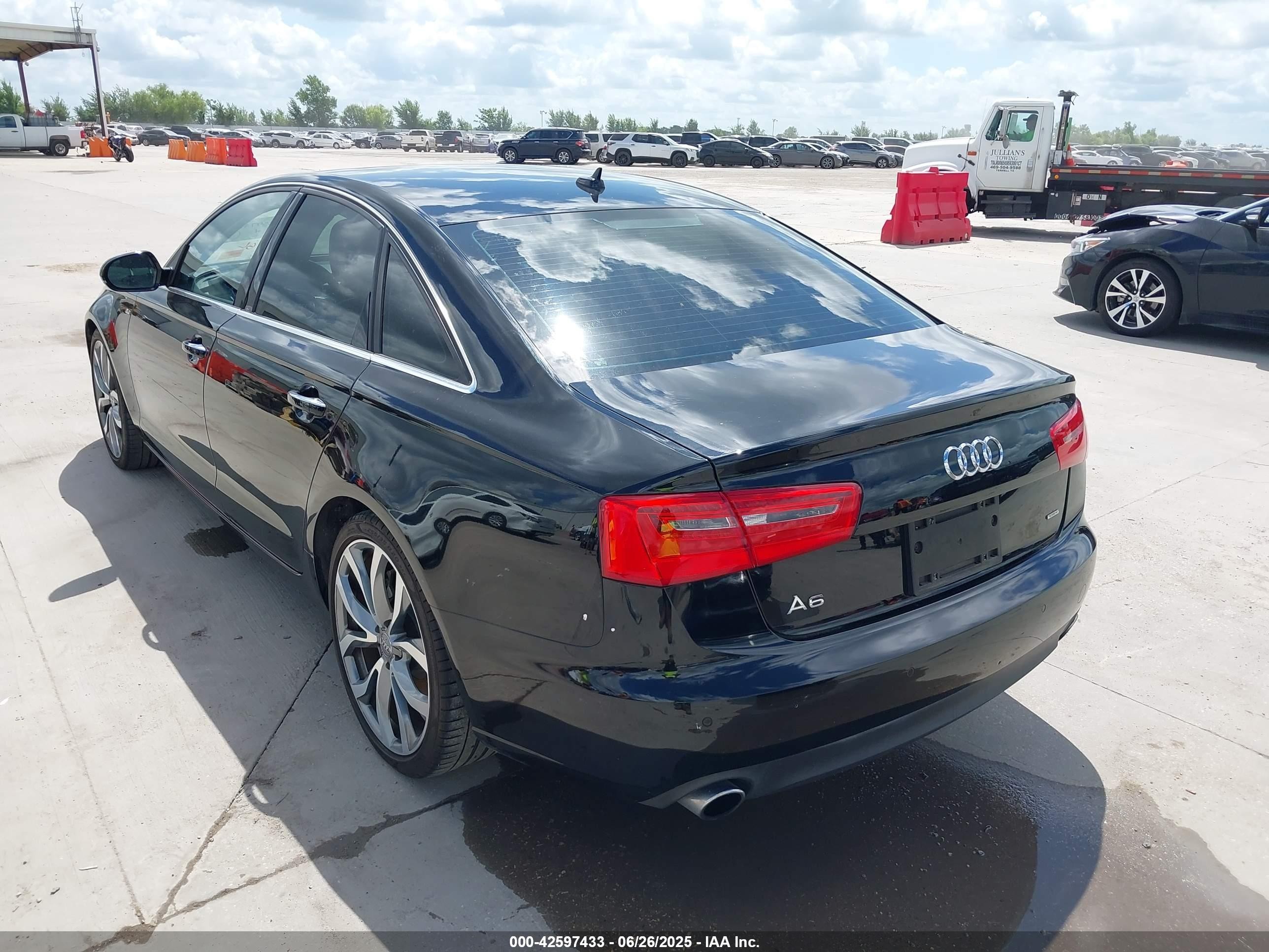 2015 Audi A6 2.0t Premium Black vin: WAUGFAFC6FN038099