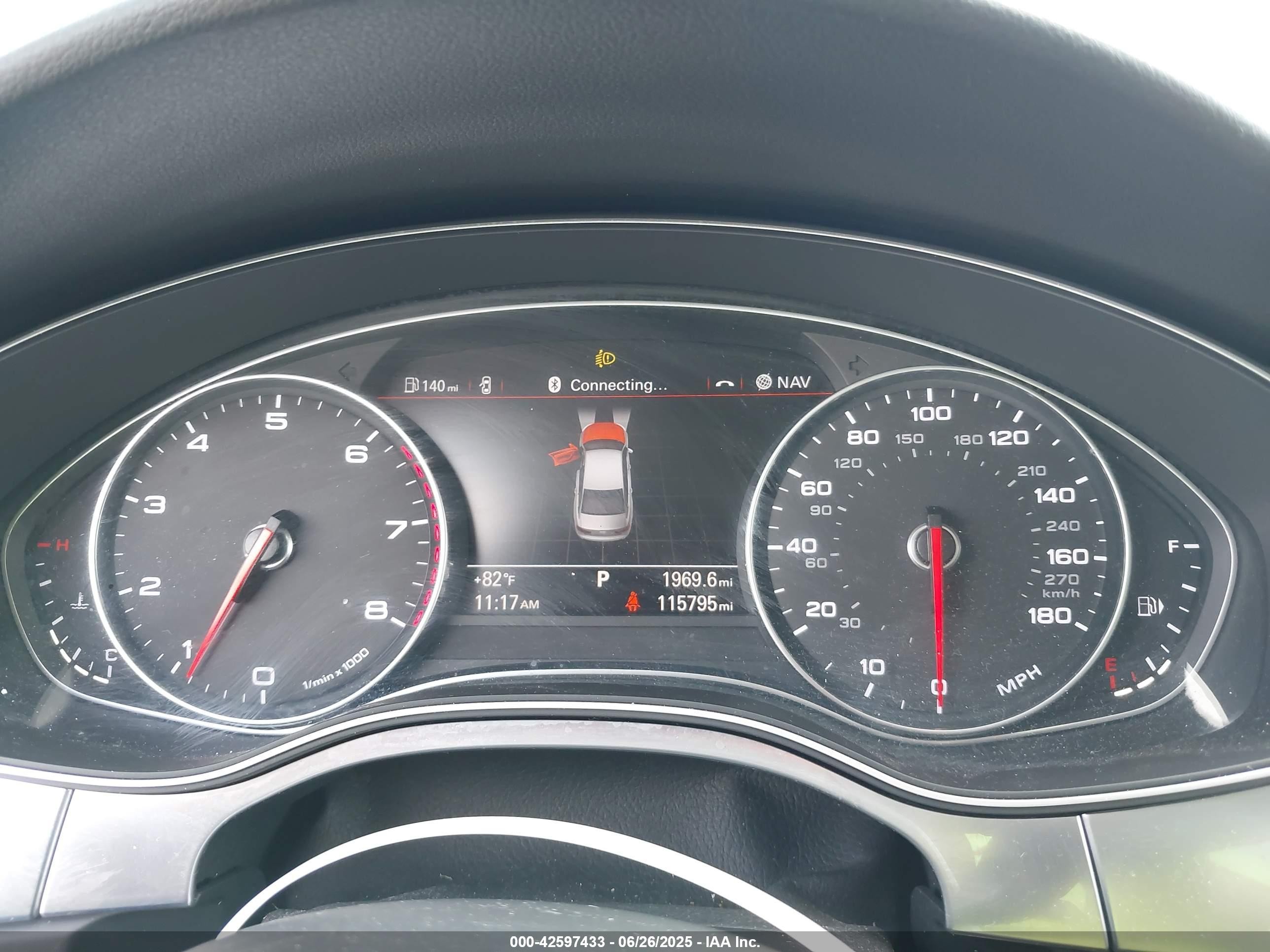 2015 Audi A6 2.0t Premium Black vin: WAUGFAFC6FN038099