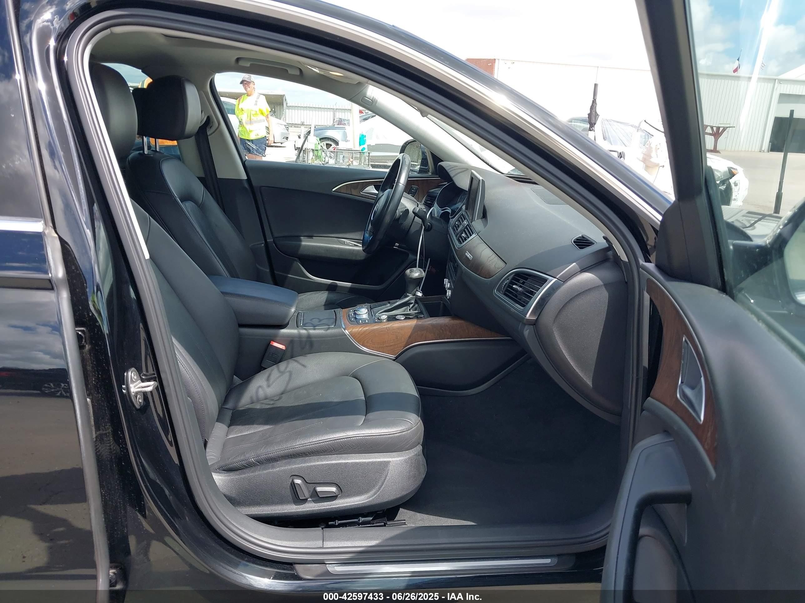 2015 Audi A6 2.0t Premium Black vin: WAUGFAFC6FN038099