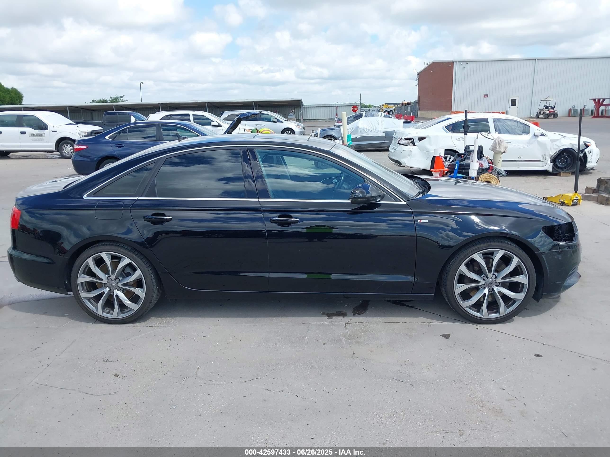 2015 Audi A6 2.0t Premium Black vin: WAUGFAFC6FN038099