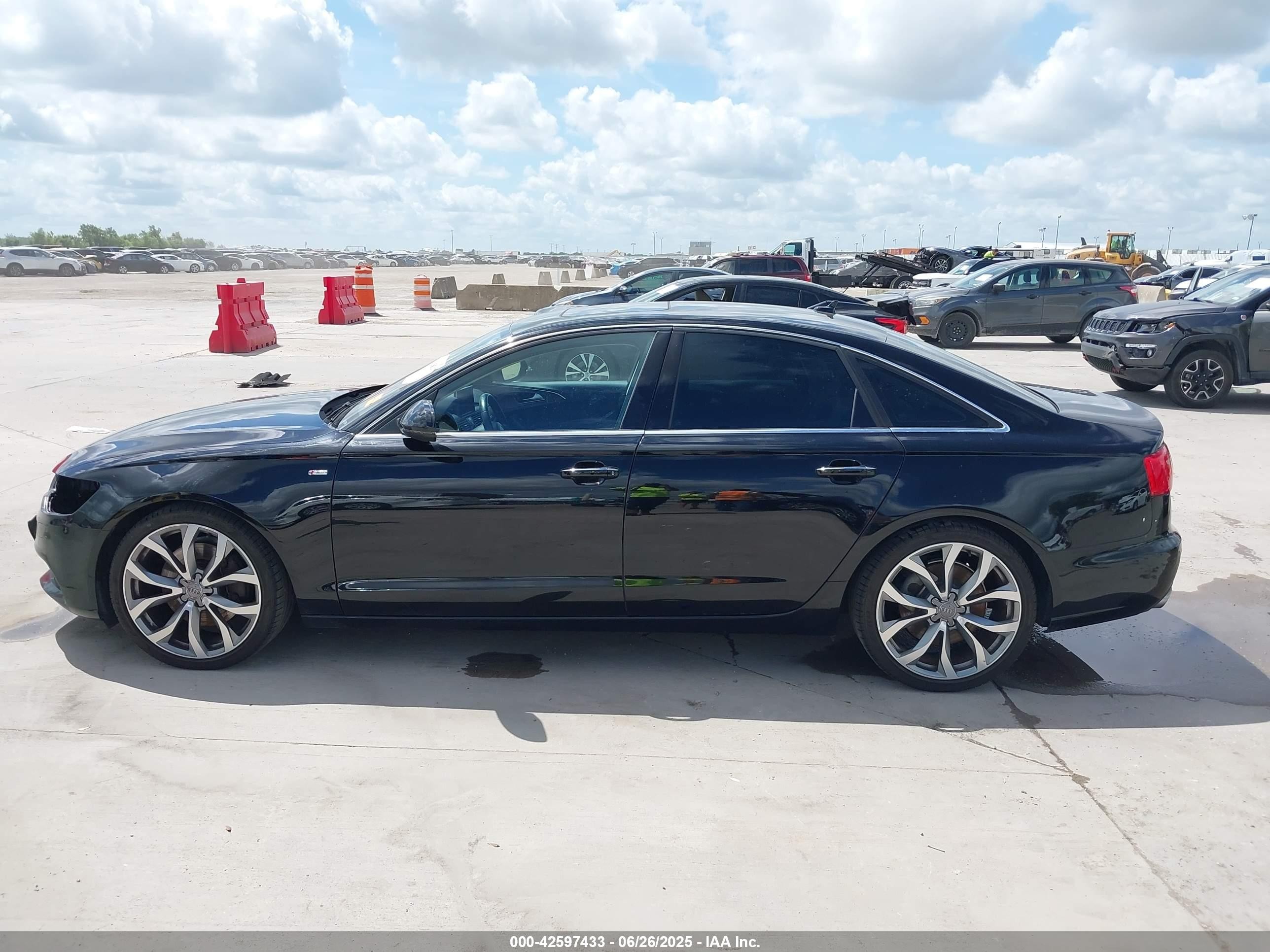 2015 Audi A6 2.0t Premium Black vin: WAUGFAFC6FN038099