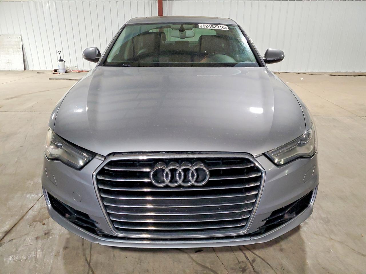 2016 Audi A6 Premium Plus Серебряный vin: WAUGFAFC6GN083934