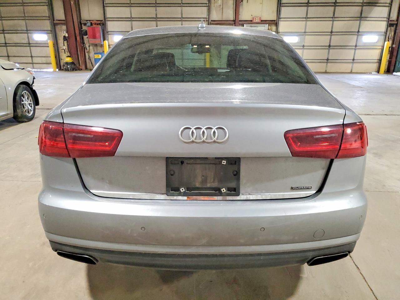 2016 Audi A6 Premium Plus Серебряный vin: WAUGFAFC6GN083934