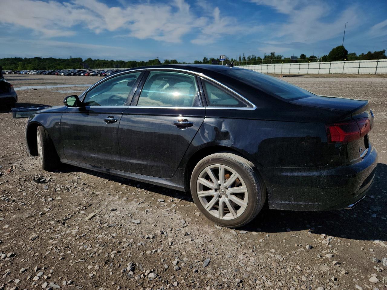 2016 Audi A6 Premium Plus Black vin: WAUGFAFC6GN152847