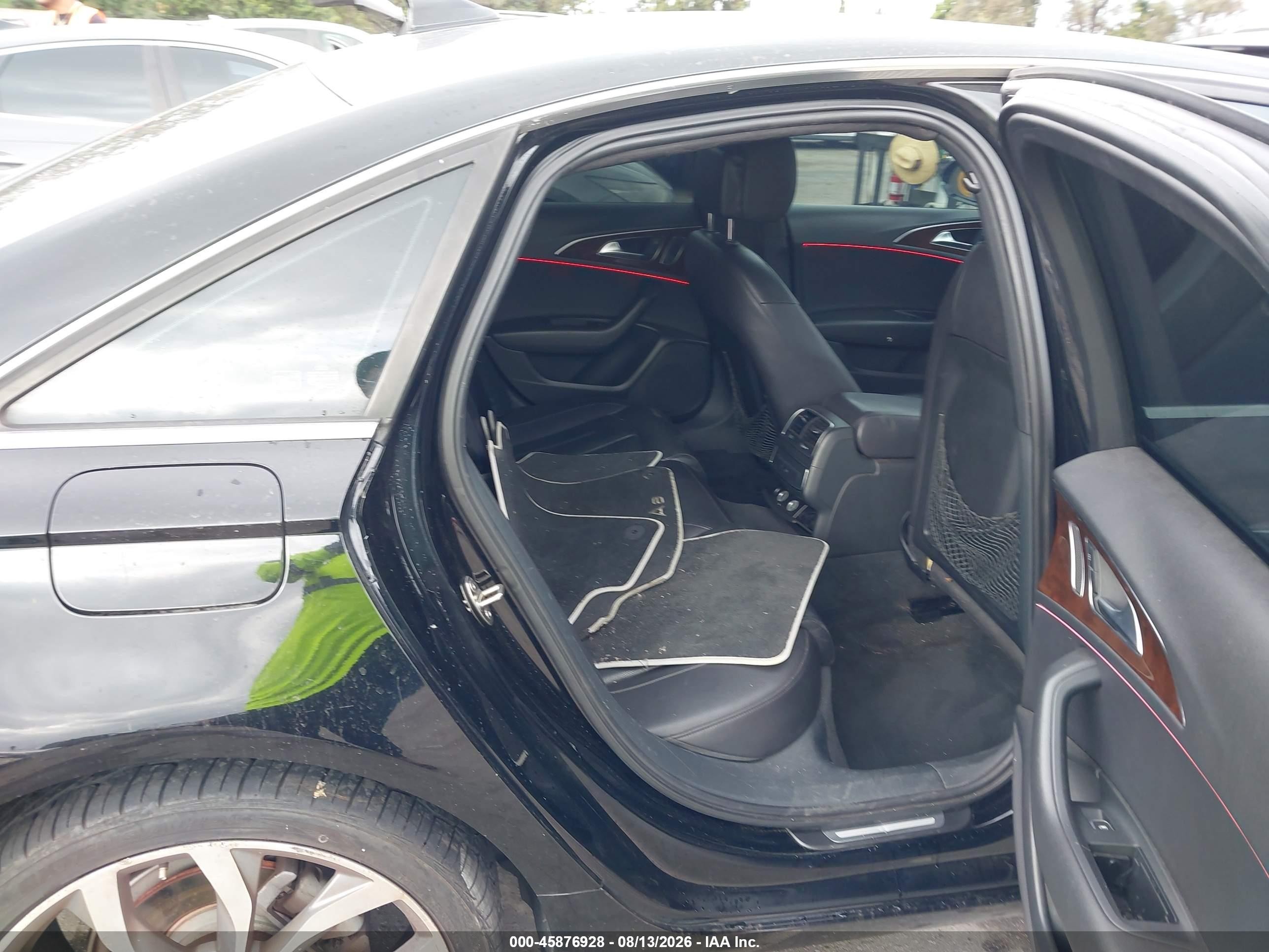 2013 Audi A6 2.0t Premium Black vin: WAUGFAFC7DN094758
