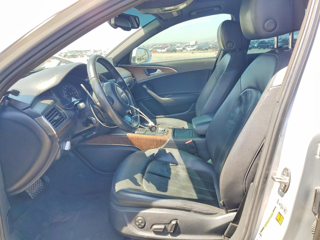 2014 Audi A6 Premium Plus Серебряный vin: WAUGFAFC7EN012934