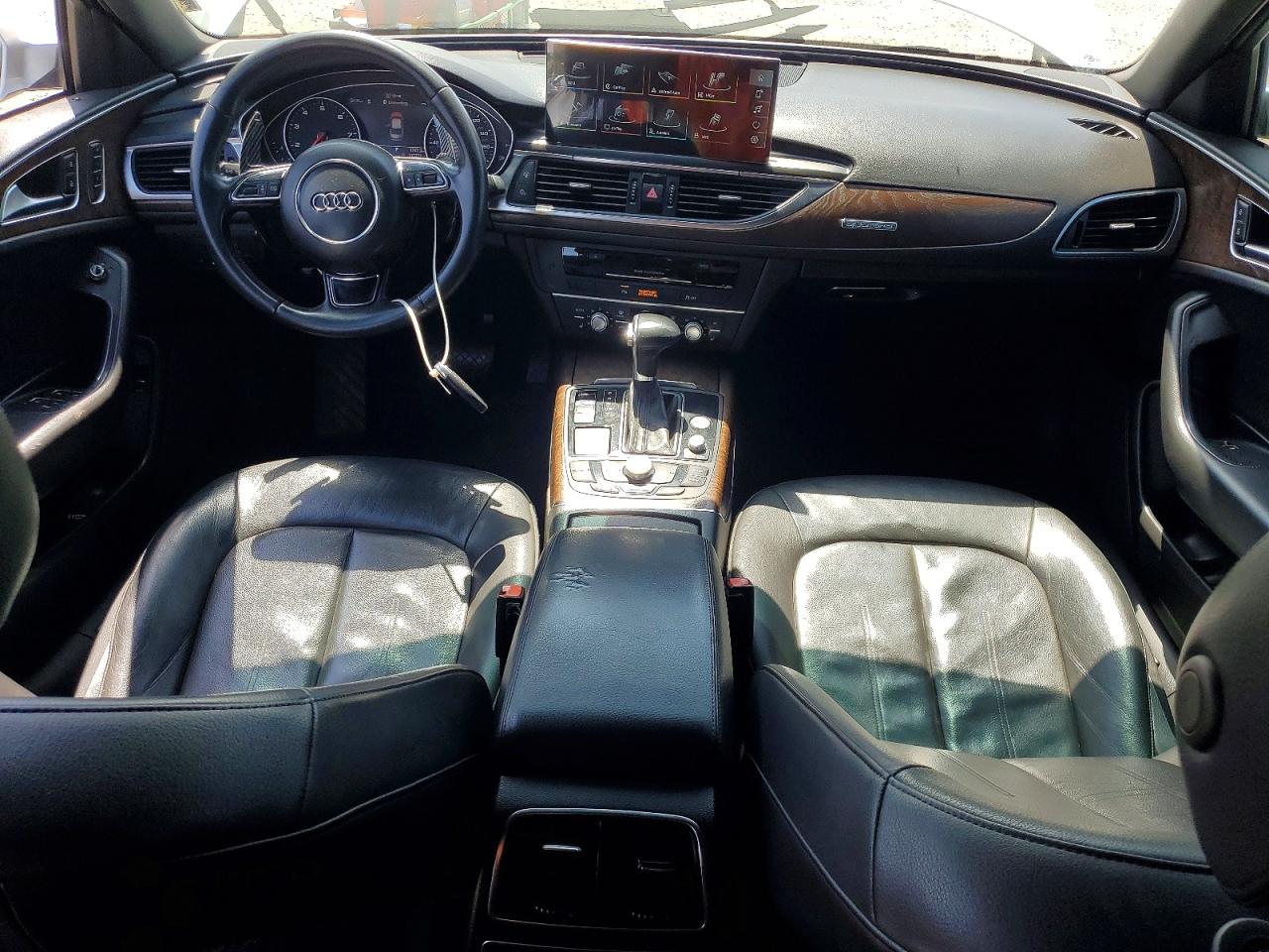 2014 Audi A6 Premium Plus Серебряный vin: WAUGFAFC7EN012934