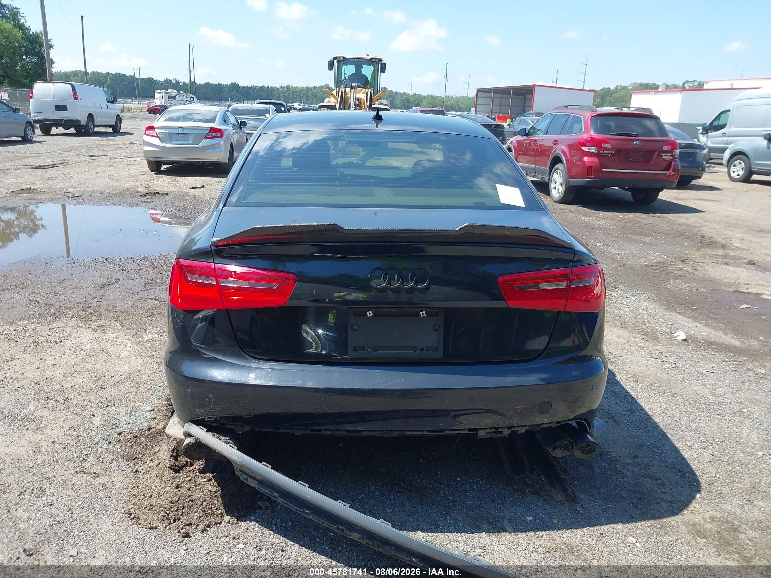 2014 Audi A6 2.0t Premium Black vin: WAUGFAFC7EN018040