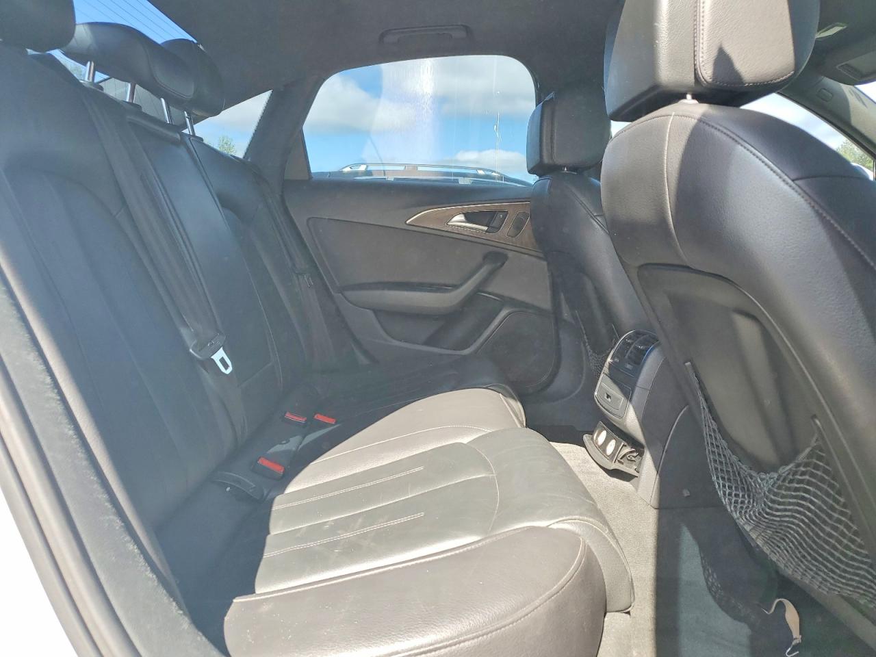 2014 Audi A6 Premium Plus White vin: WAUGFAFC7EN025845