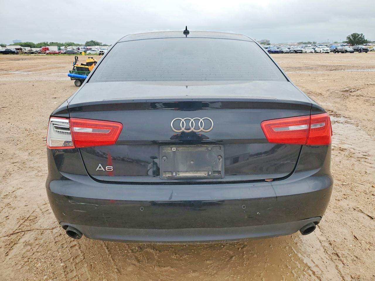 2014 Audi A6 Premium Plus Black vin: WAUGFAFC7EN026445
