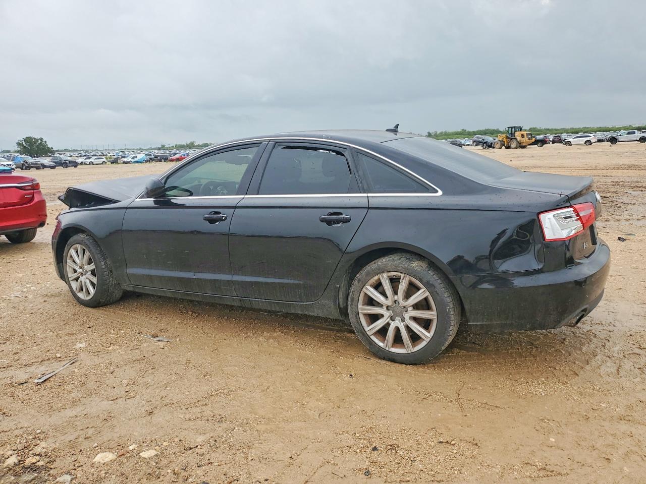 2014 Audi A6 Premium Plus Black vin: WAUGFAFC7EN026445