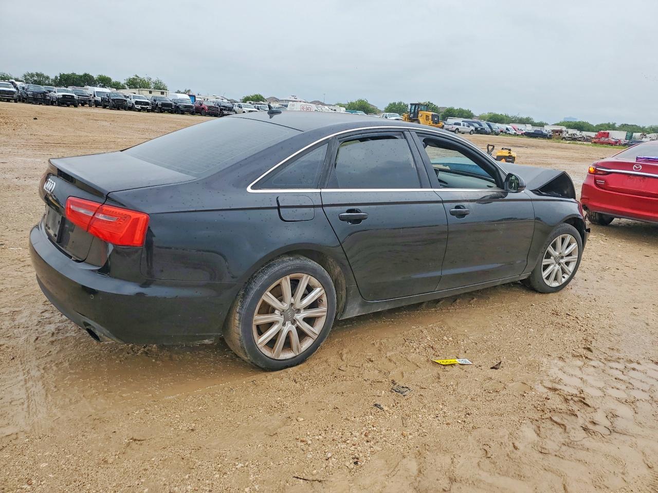 2014 Audi A6 Premium Plus Black vin: WAUGFAFC7EN026445